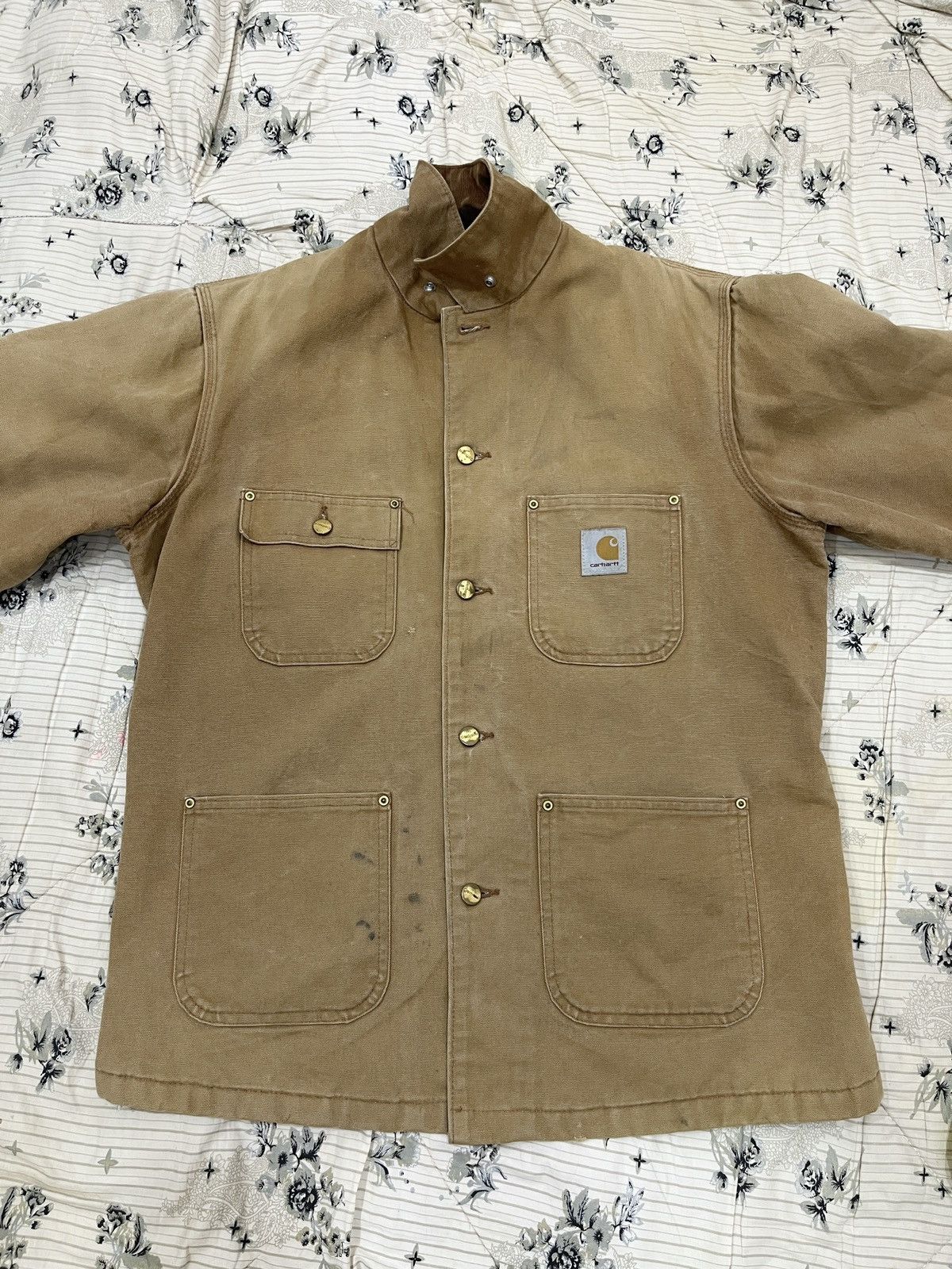 Carhartt (Eeee). VINTAGE CARHARTT BLANKET CHORE JACKET Size US M / EU 48-50 / 2 - 13 Thumbnail
