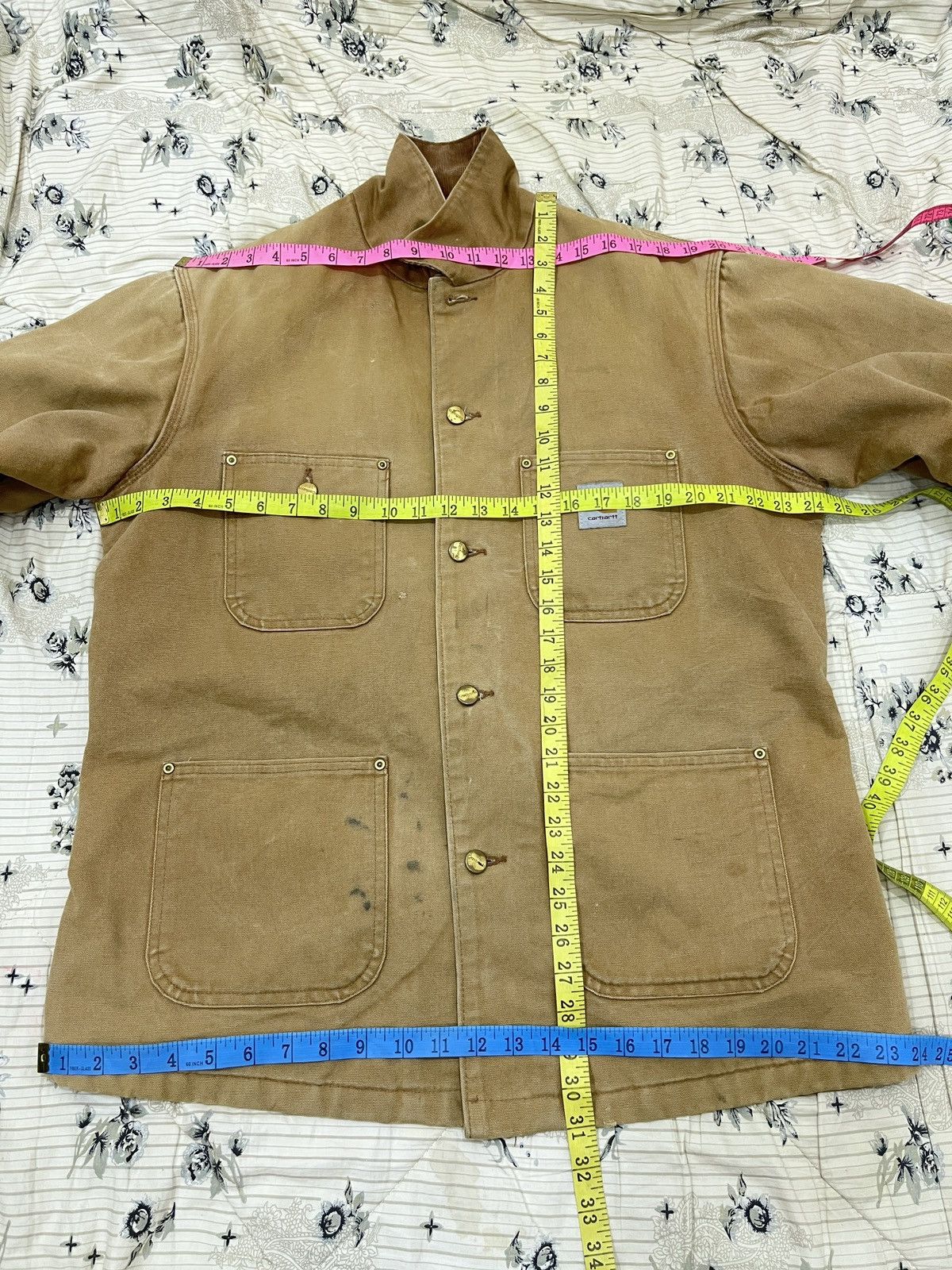 Carhartt (Eeee). VINTAGE CARHARTT BLANKET CHORE JACKET Size US M / EU 48-50 / 2 - 21 Thumbnail