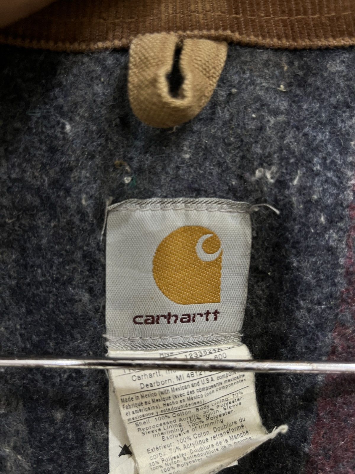 Carhartt (Eeee). VINTAGE CARHARTT BLANKET CHORE JACKET Size US M / EU 48-50 / 2 - 8 Thumbnail