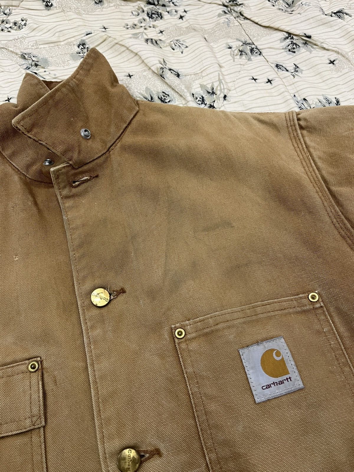 Carhartt (Eeee). VINTAGE CARHARTT BLANKET CHORE JACKET Size US M / EU 48-50 / 2 - 20 Thumbnail