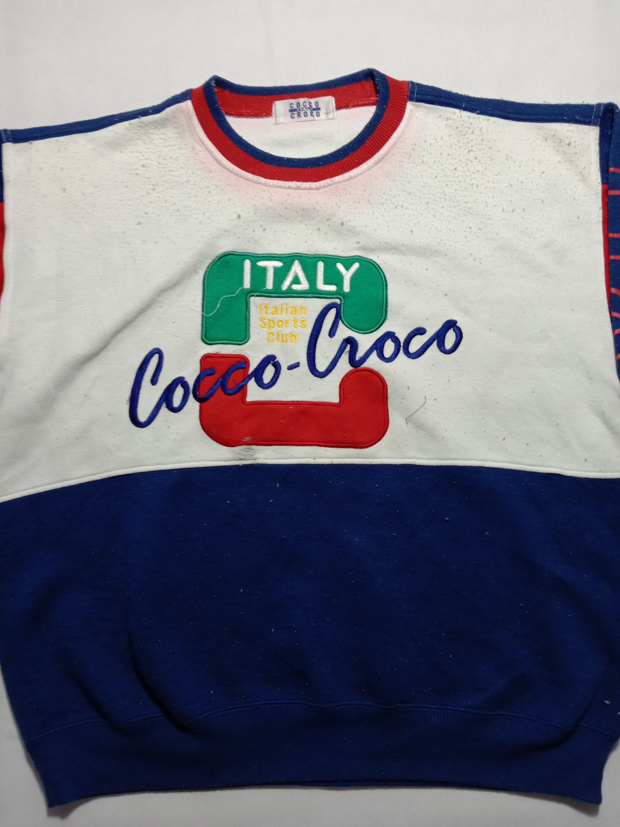 Other COCCO CROCO Color Block Sweatshirt Crewneck Size US L / EU 52-54 / 3 - 5 Thumbnail