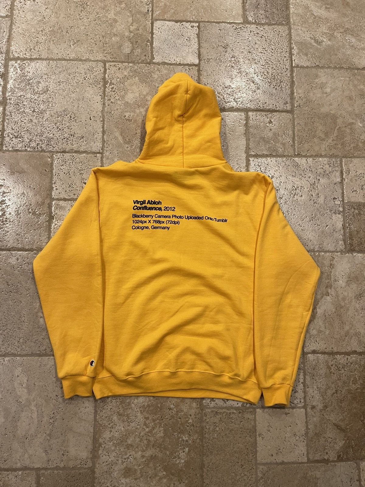 Pyrex Vision Virgil x MCA Figures of Speech Pyrex Vision Yellow Hoodie Size US L / EU 52-54 / 3 - 2 Thumbnail