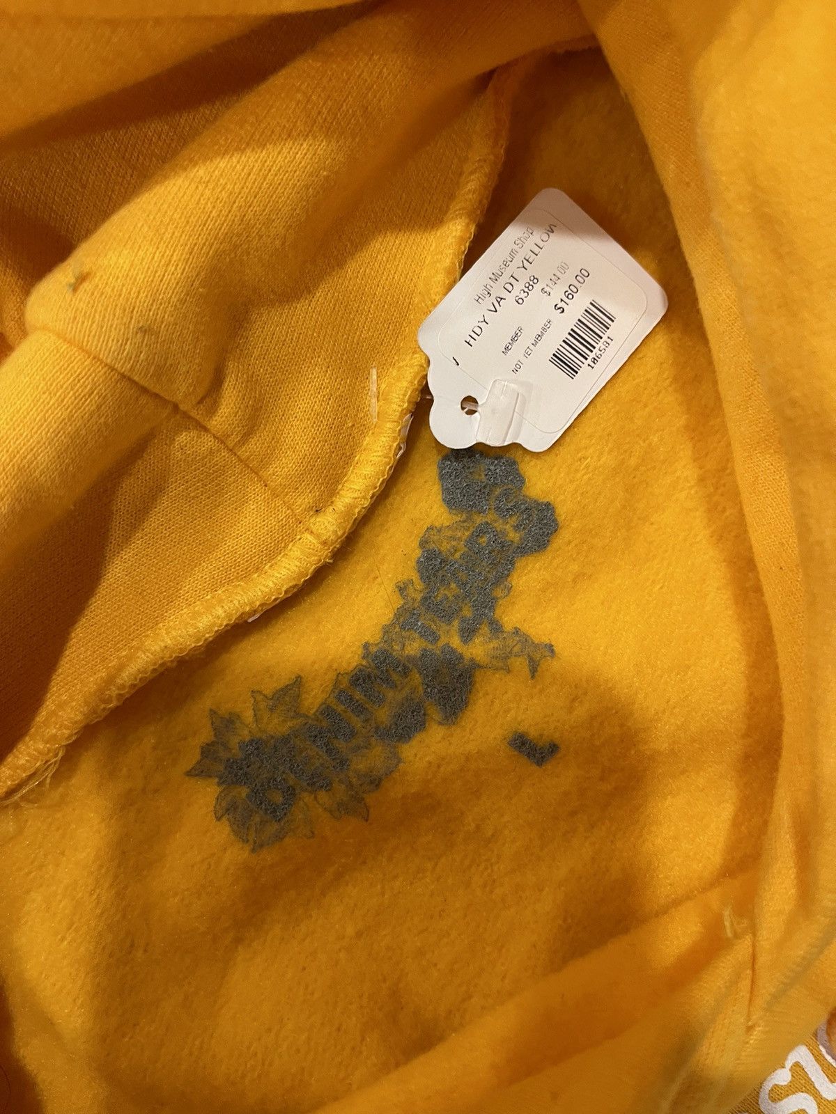 Pyrex Vision Virgil x MCA Figures of Speech Pyrex Vision Yellow Hoodie Size US L / EU 52-54 / 3 - 10 Thumbnail