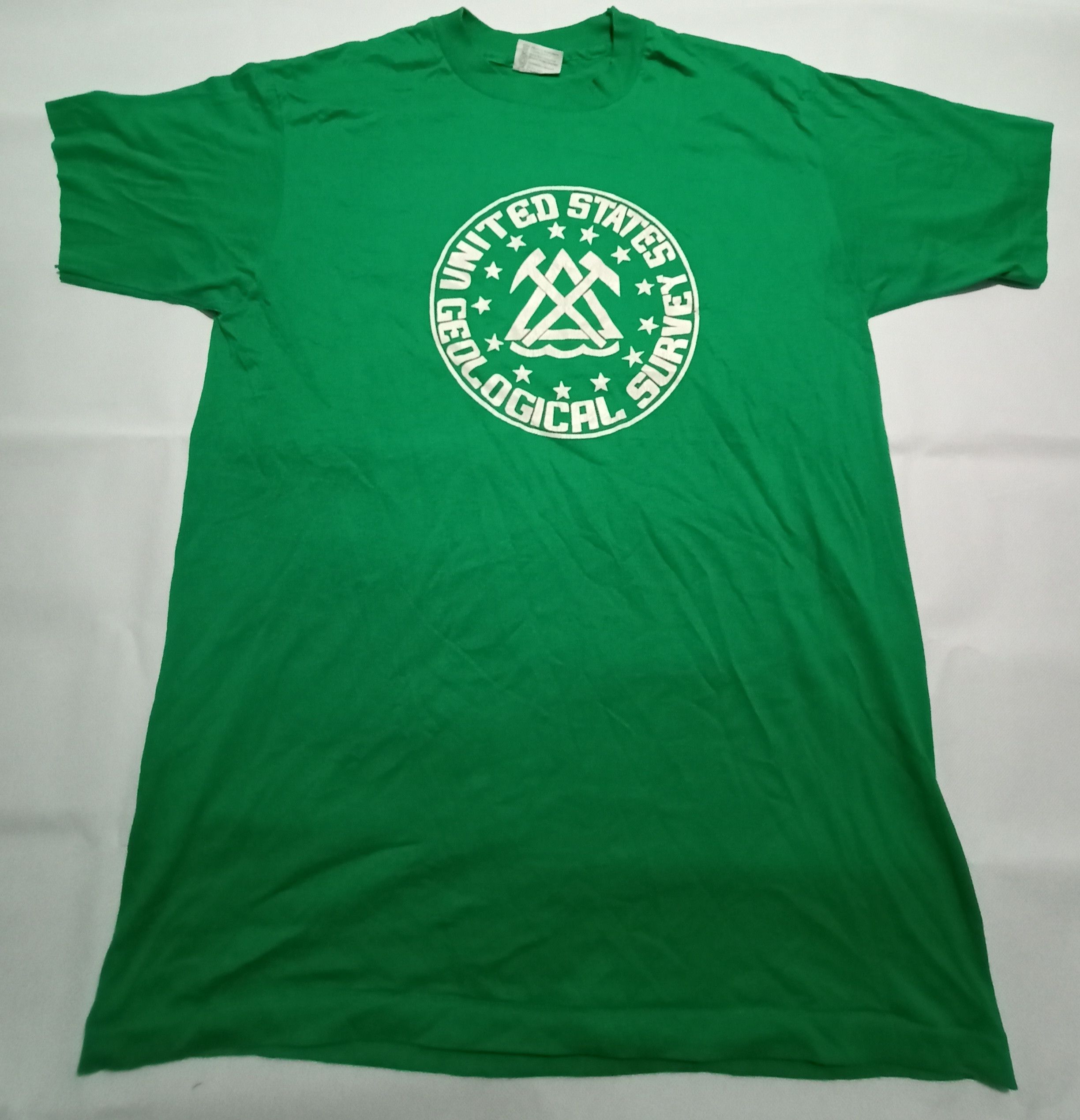 Hanes 80s 90s Hanes 50/50 Tee United States Geological Survey Size US M / EU 48-50 / 2 - 1 Thumbnail