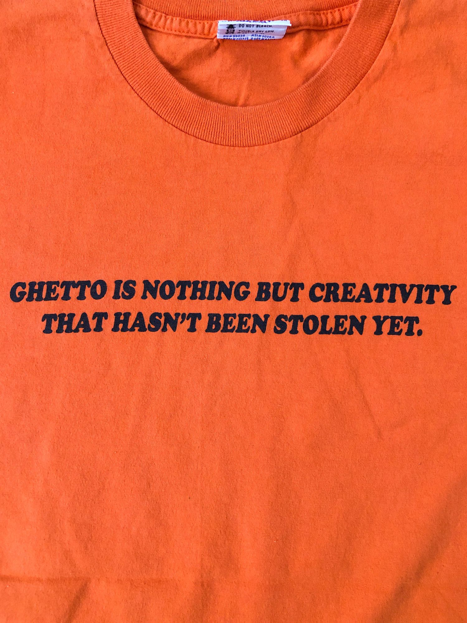 Vintage Ghetto is nothing but creativity that hasn't been stolen yet Size US XL / EU 56 / 4 - 3 Thumbnail