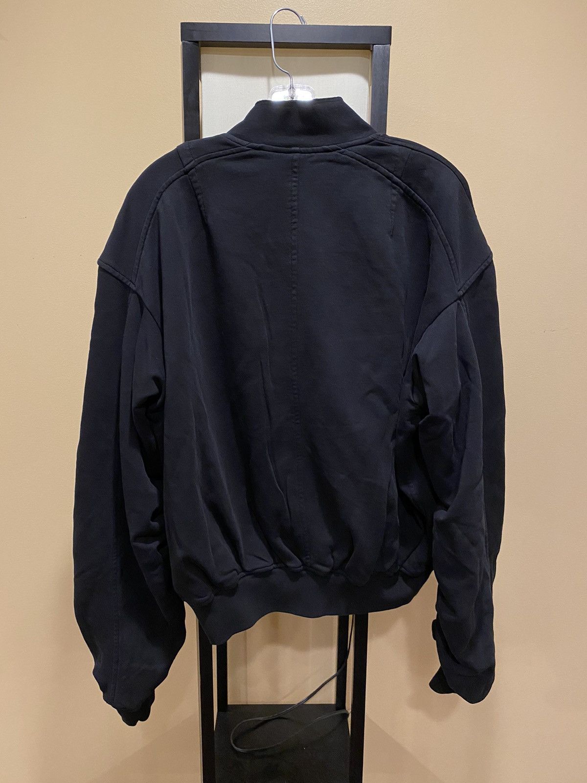 Haider Ackermann Haider Ackermann Gathered Bomber Perth Black 2020 Size US M / EU 48-50 / 2 - 2 Thumbnail
