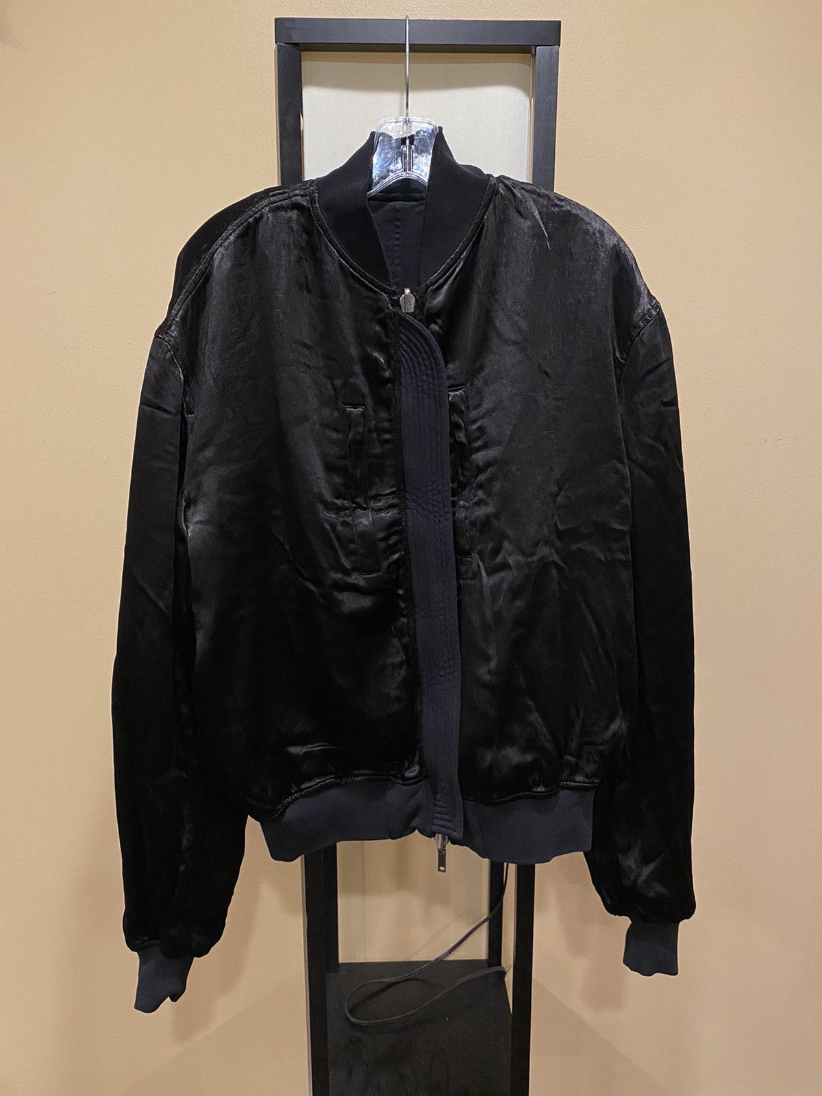 Haider Ackermann Haider Ackermann Gathered Bomber Perth Black 2020 Size US M / EU 48-50 / 2 - 6 Thumbnail