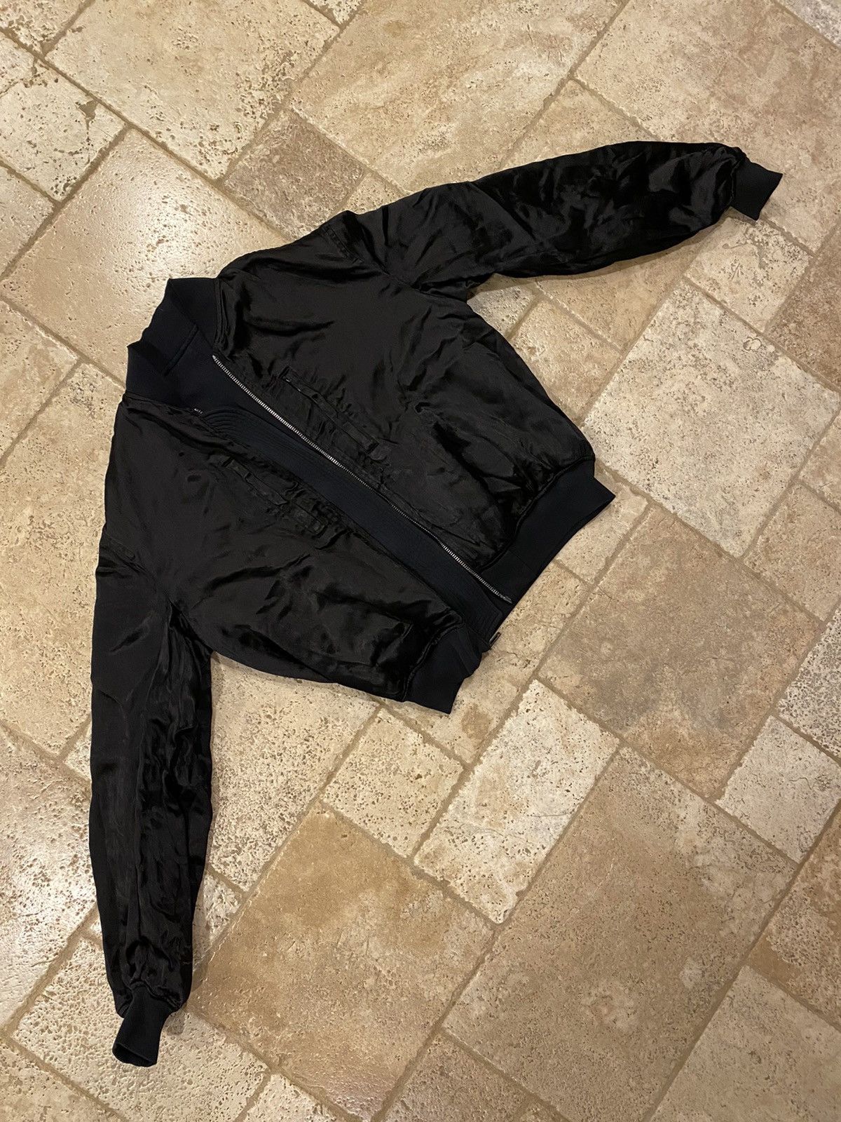 Haider Ackermann Haider Ackermann Gathered Bomber Perth Black 2020 Size US M / EU 48-50 / 2 - 14 Thumbnail