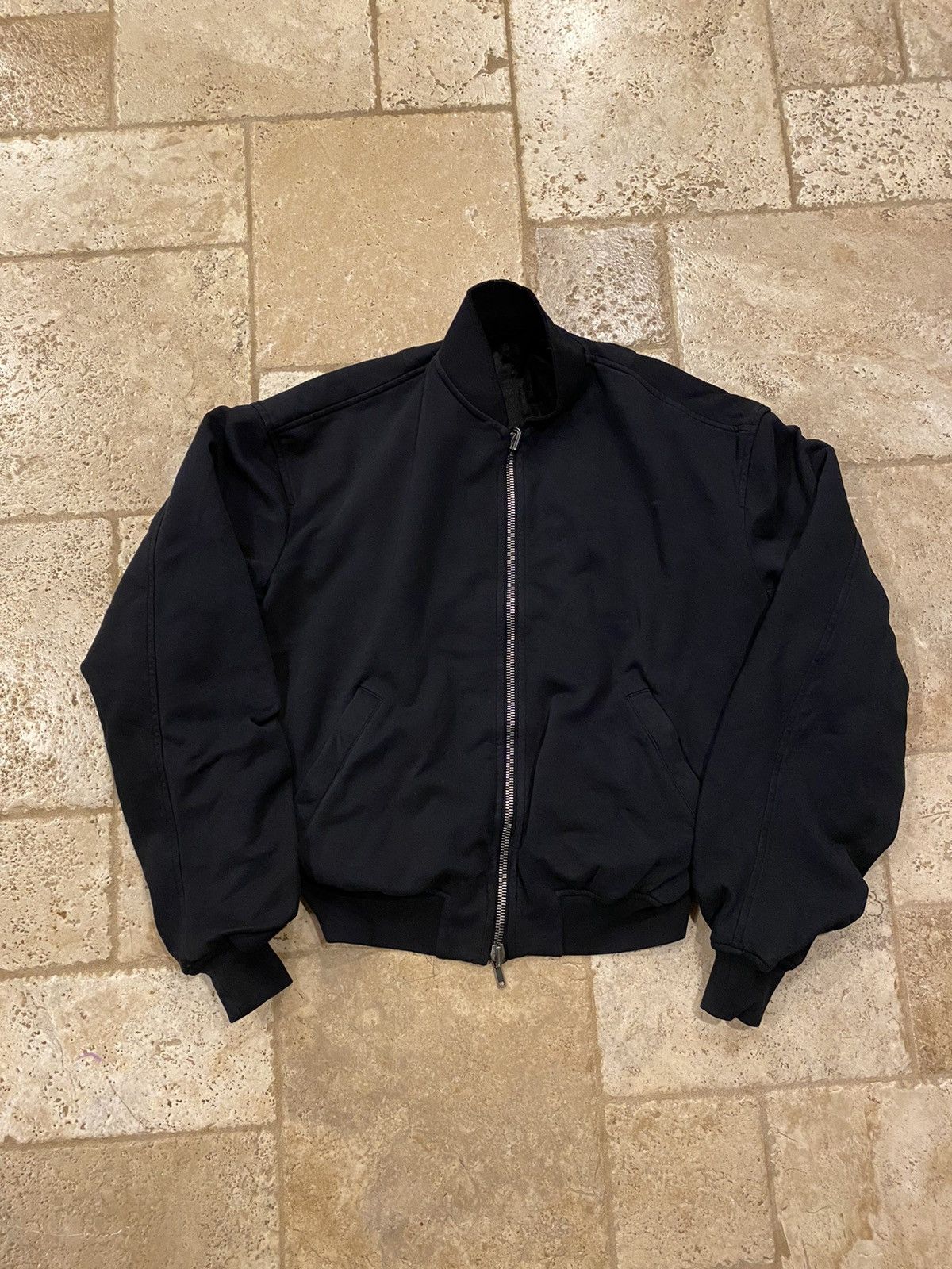 Haider Ackermann Haider Ackermann Gathered Bomber Perth Black 2020 Size US M / EU 48-50 / 2 - 7 Thumbnail