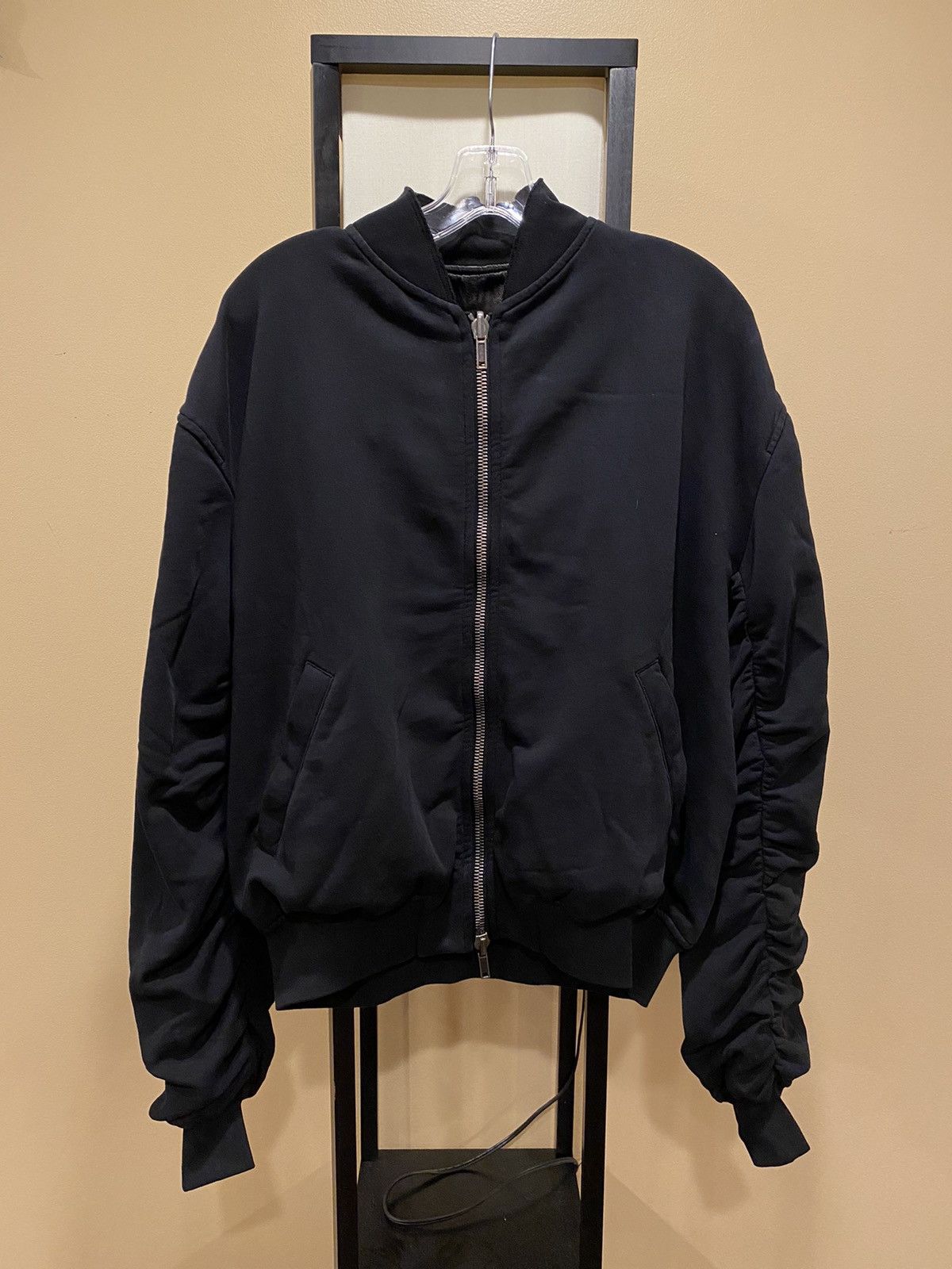 Haider Ackermann Haider Ackermann Gathered Bomber Perth Black 2020 Size US M / EU 48-50 / 2 - 3 Thumbnail