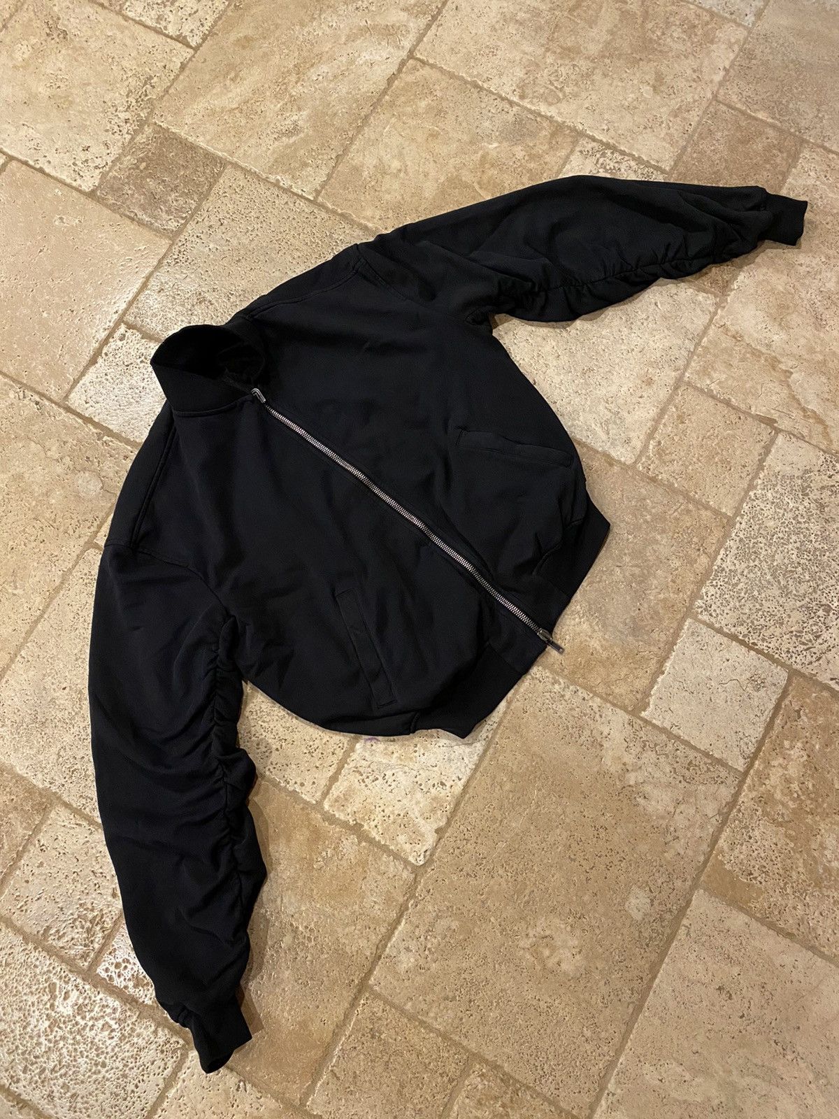 Haider Ackermann Haider Ackermann Gathered Bomber Perth Black 2020 Size US M / EU 48-50 / 2 - 9 Thumbnail