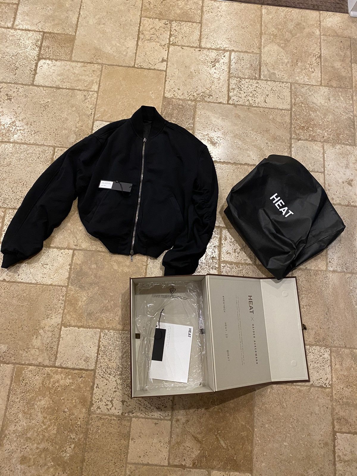 Haider Ackermann Haider Ackermann Gathered Bomber Perth Black 2020 Size US M / EU 48-50 / 2 - 19 Thumbnail