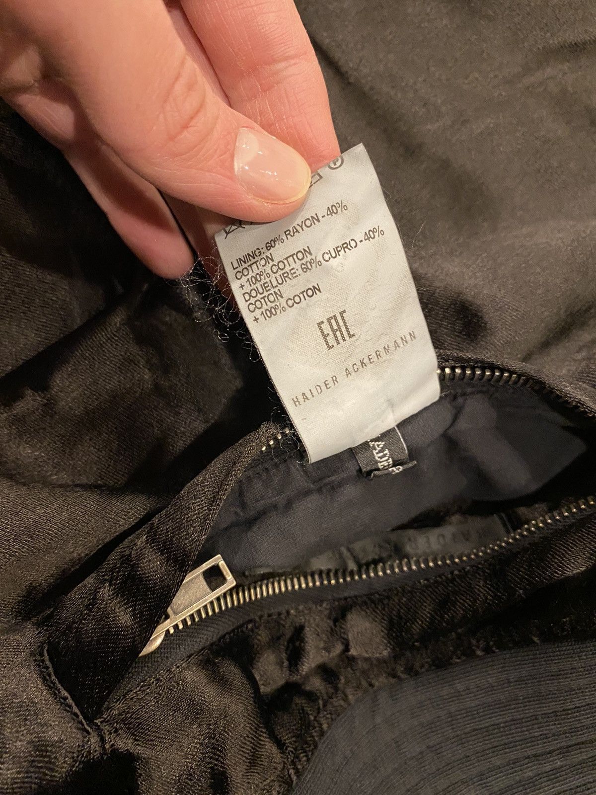 Haider Ackermann Haider Ackermann Gathered Bomber Perth Black 2020 Size US M / EU 48-50 / 2 - 16 Thumbnail
