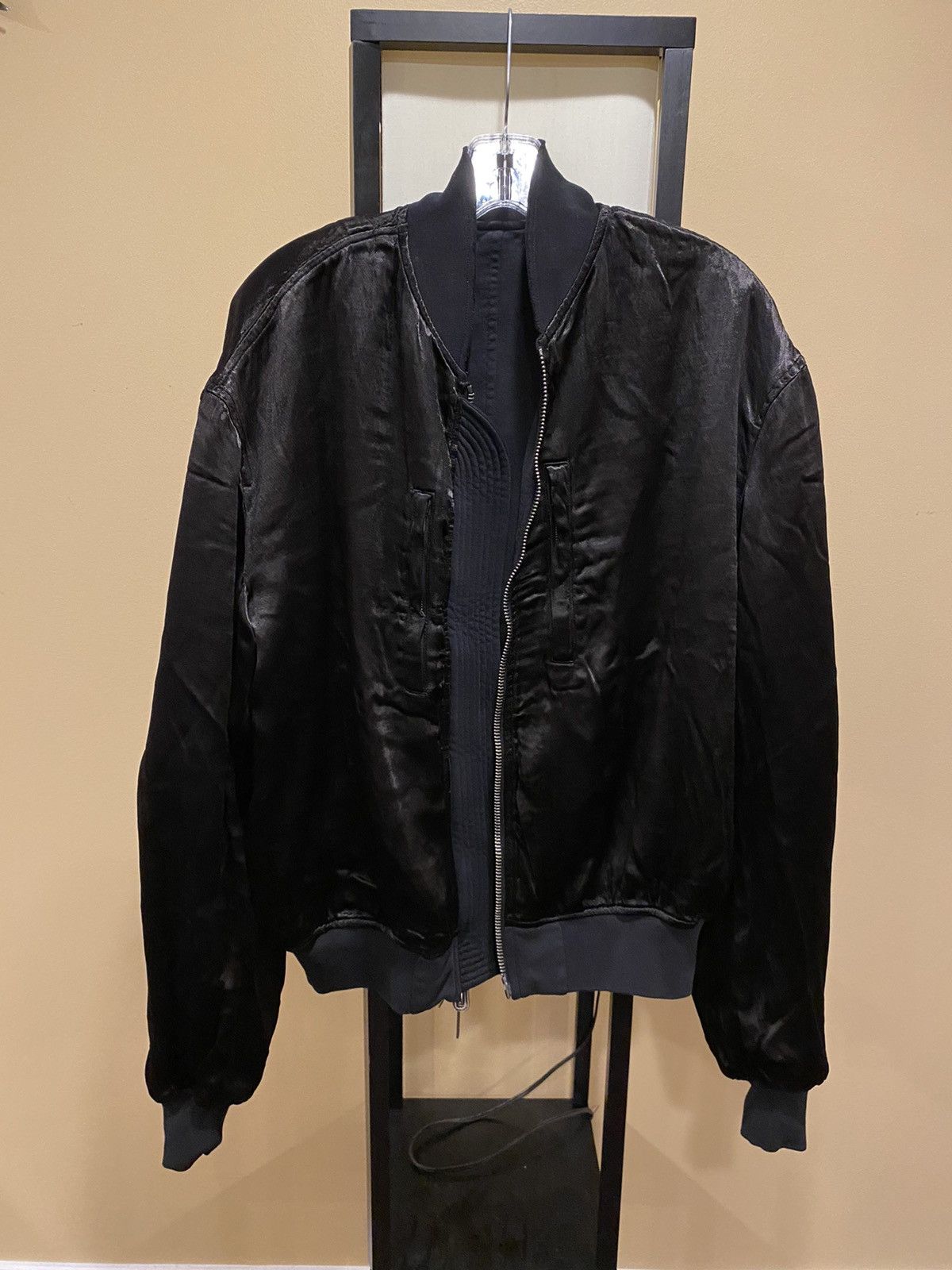 Haider Ackermann Haider Ackermann Gathered Bomber Perth Black 2020 Size US M / EU 48-50 / 2 - 4 Thumbnail