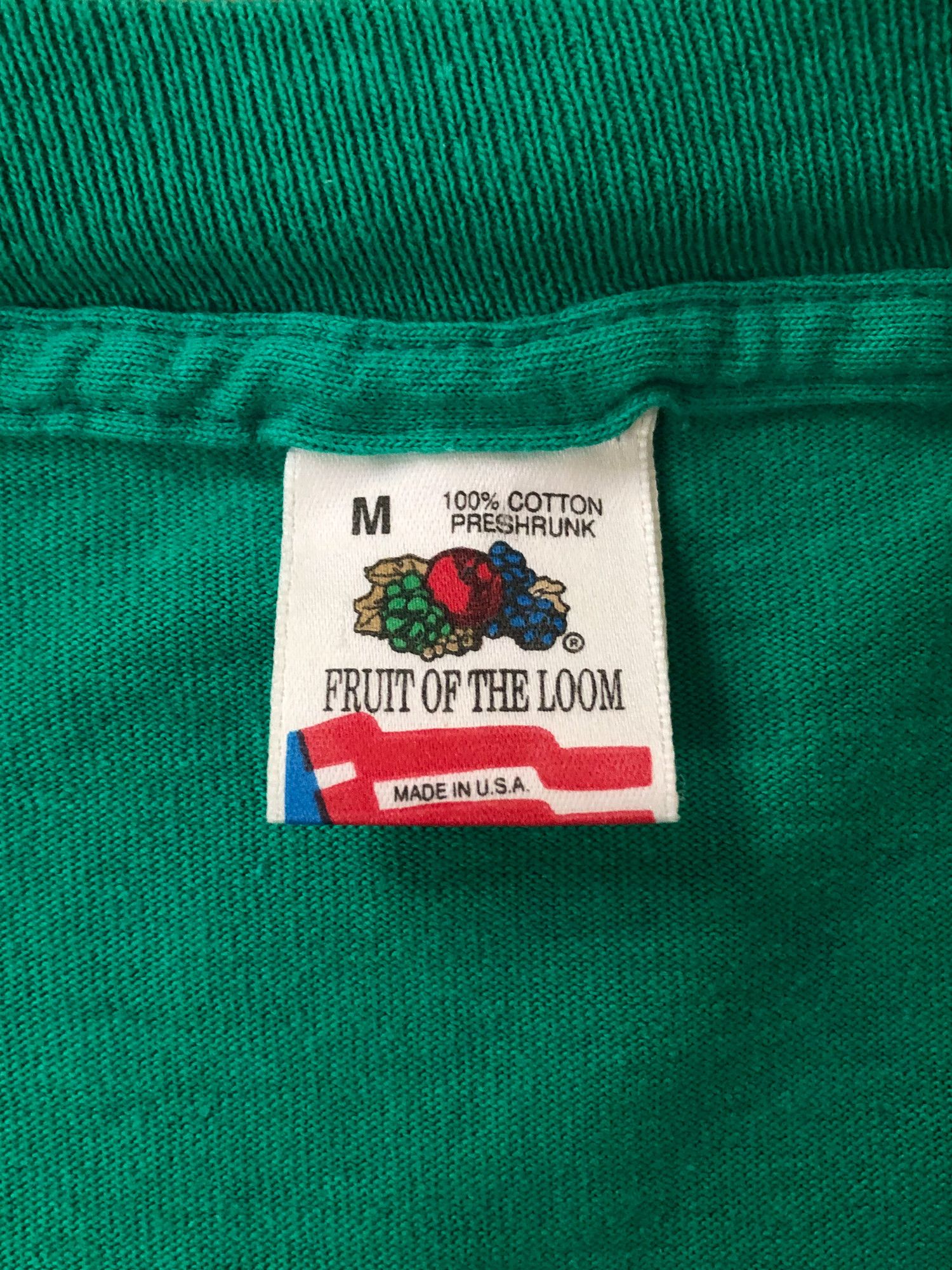 Fruit Of The Loom × Vintage 90s Single Stitch 'St. Paddy's Day Drinking Team' T-Shirt Size US M / EU 48-50 / 2 - 4 Thumbnail