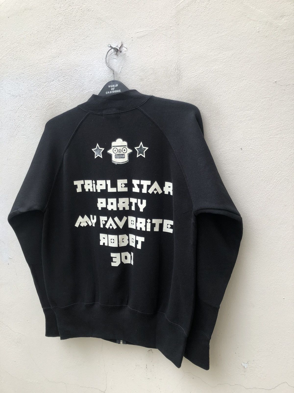 Japan Brand 301 Robot Bomb Zipper Up Sweater