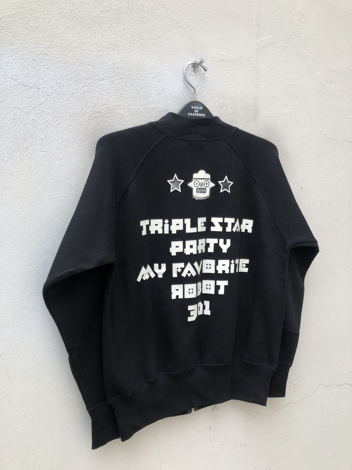 Japan Brand 301 Robot Bomb Zipper Up Sweater
