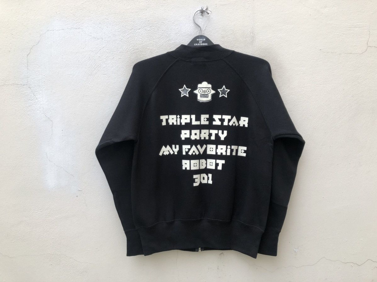 Japan Brand 301 Robot Bomb Zipper Up Sweater