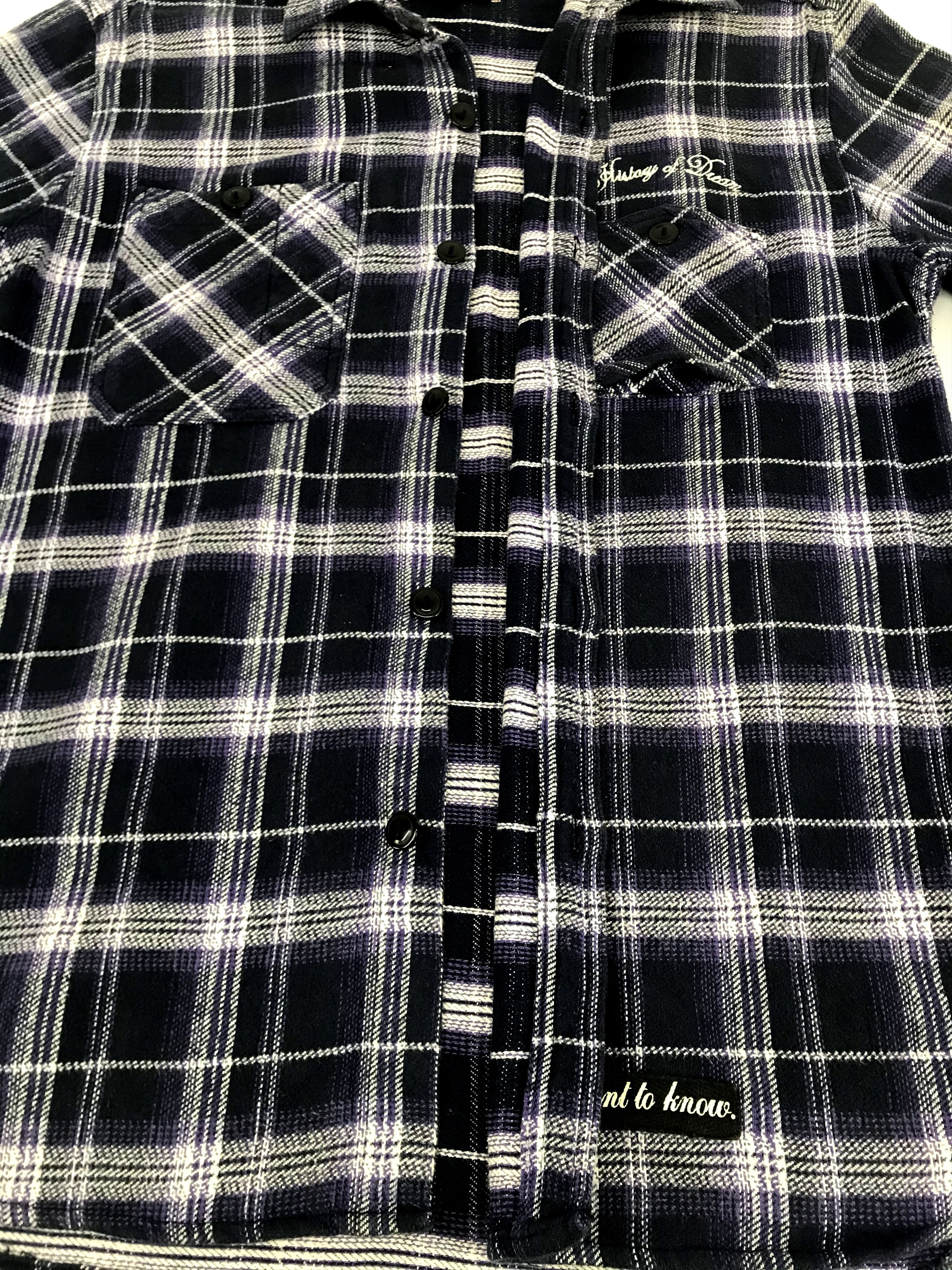 Flannel Vintage Style History of Dream Flannel Shirt Double Pockets Size US M / EU 48-50 / 2 - 4 Thumbnail