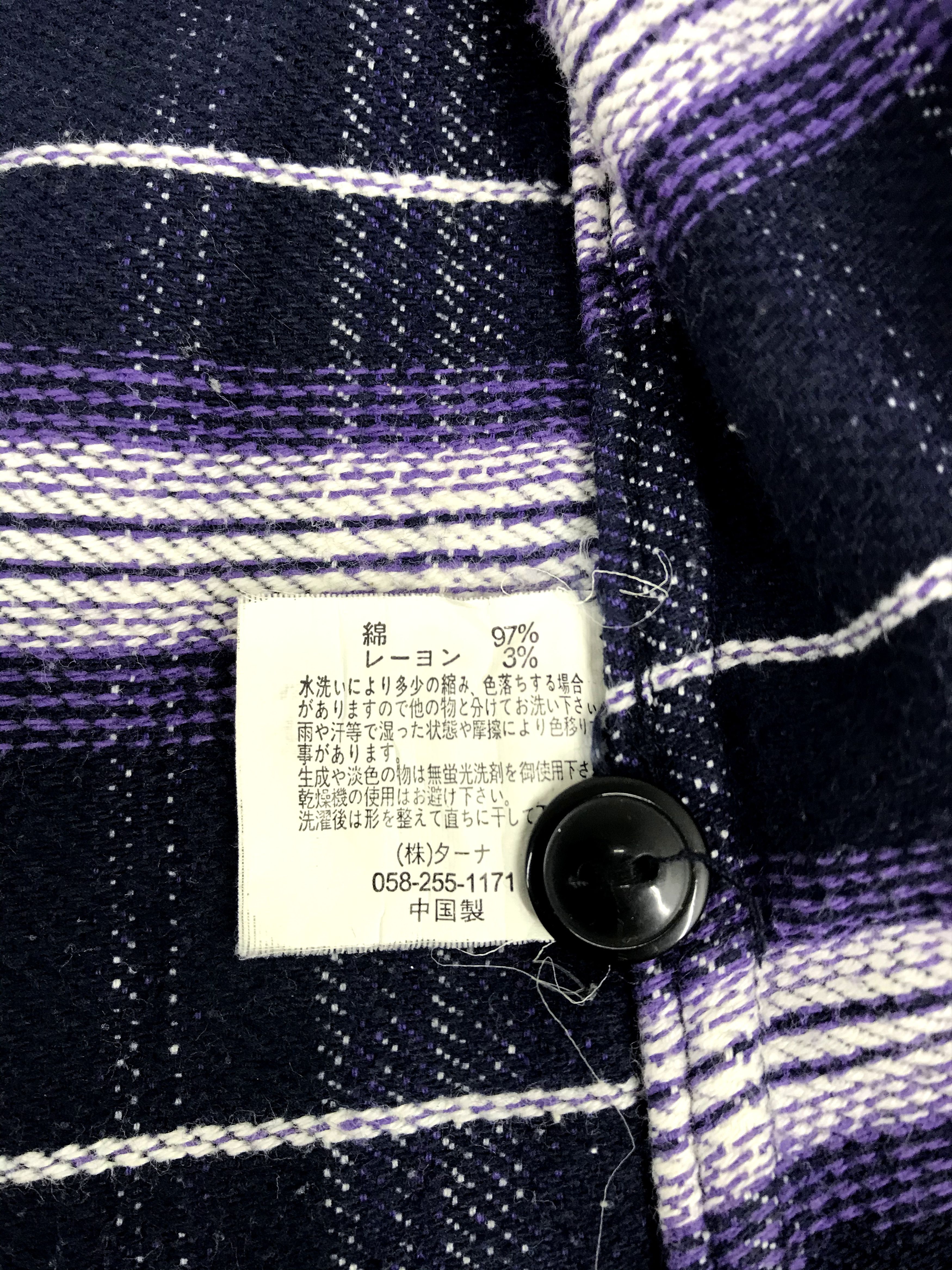 Flannel Vintage Style History of Dream Flannel Shirt Double Pockets Size US M / EU 48-50 / 2 - 7 Thumbnail