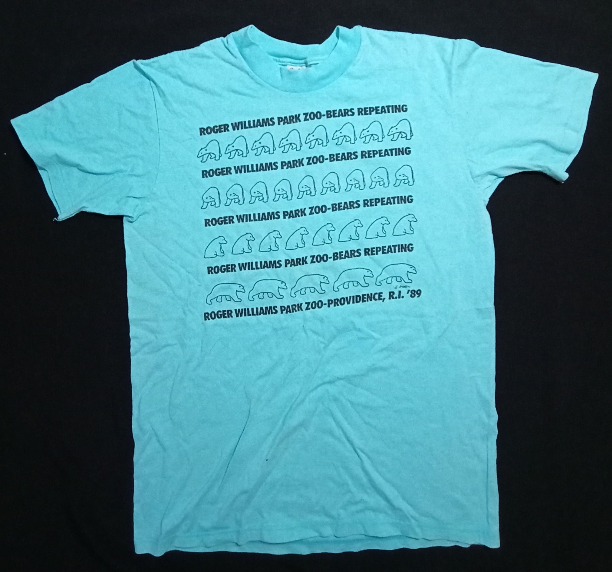 Other Vintage 80s 1989 Roger Williams Zoo Bears Art Tee Size US S / EU 44-46 / 1 - 1 Thumbnail