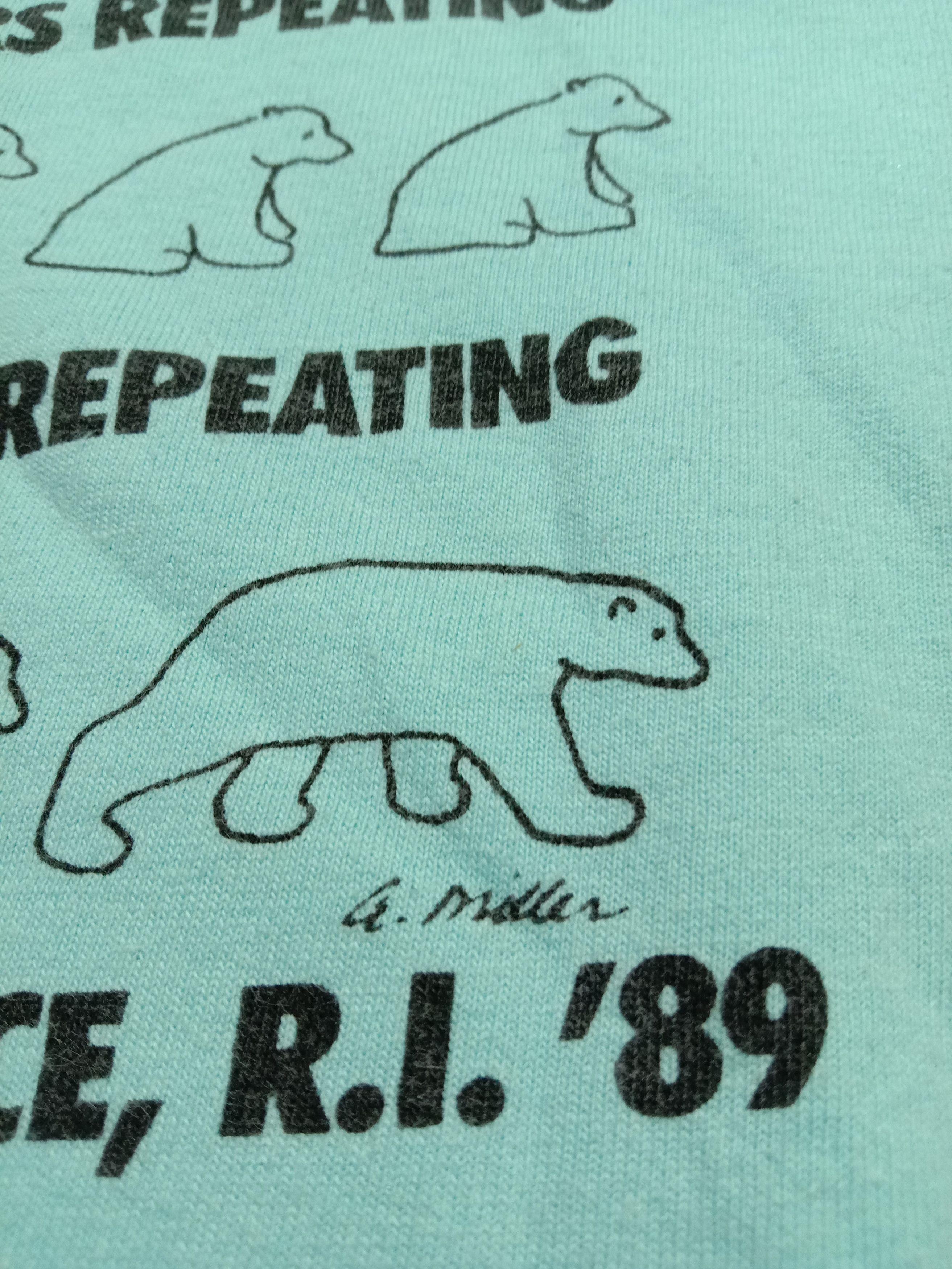 Other Vintage 80s 1989 Roger Williams Zoo Bears Art Tee Size US S / EU 44-46 / 1 - 5 Thumbnail