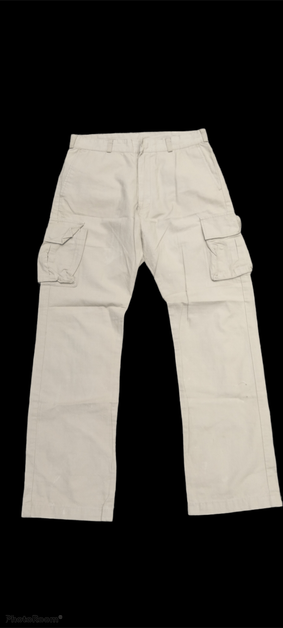 image of Archival Clothing Cargo Pants 3656 Label in Khaki, Men's (Size 29)