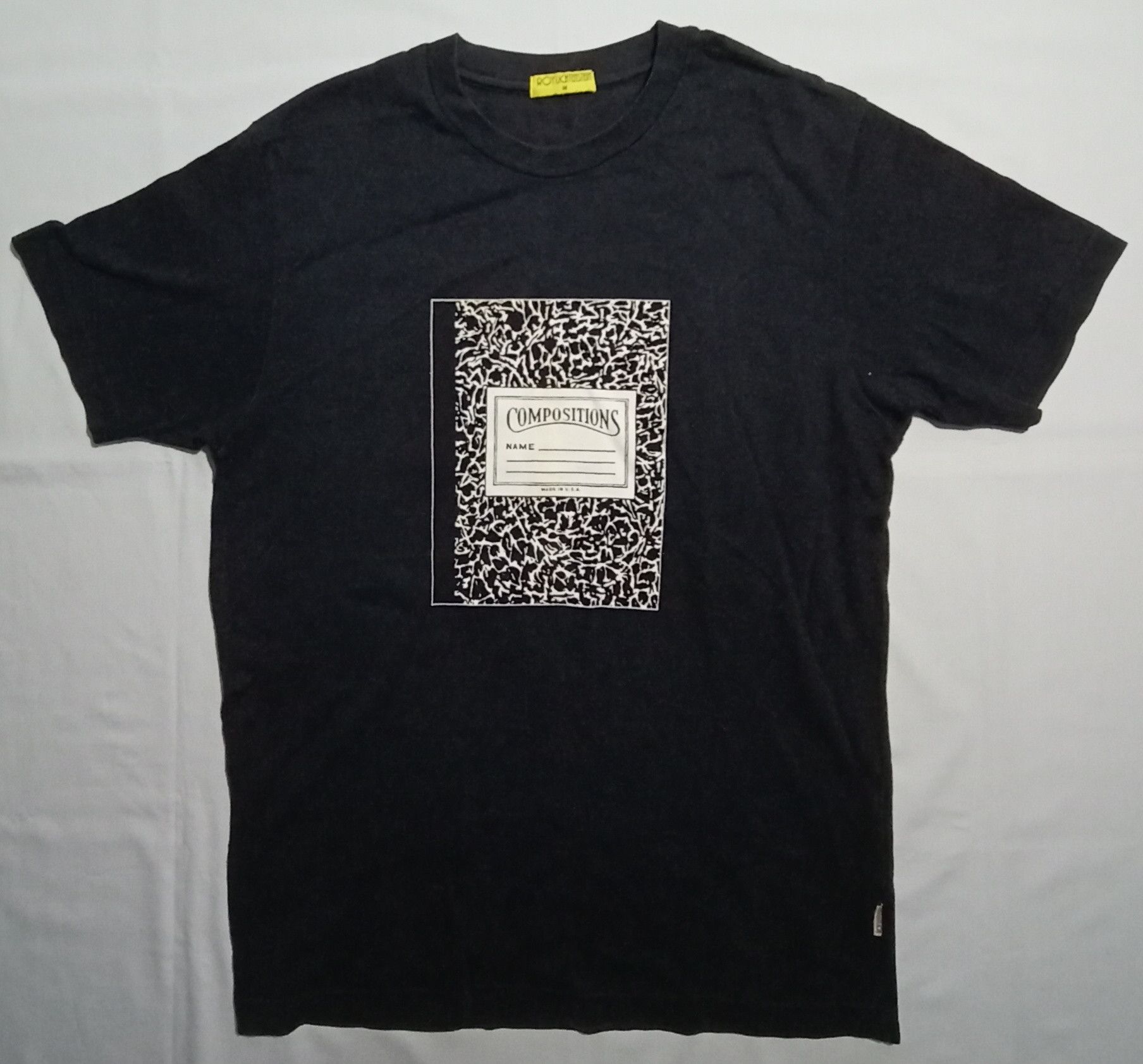 Roy Lichtenstein Composition Books Tee