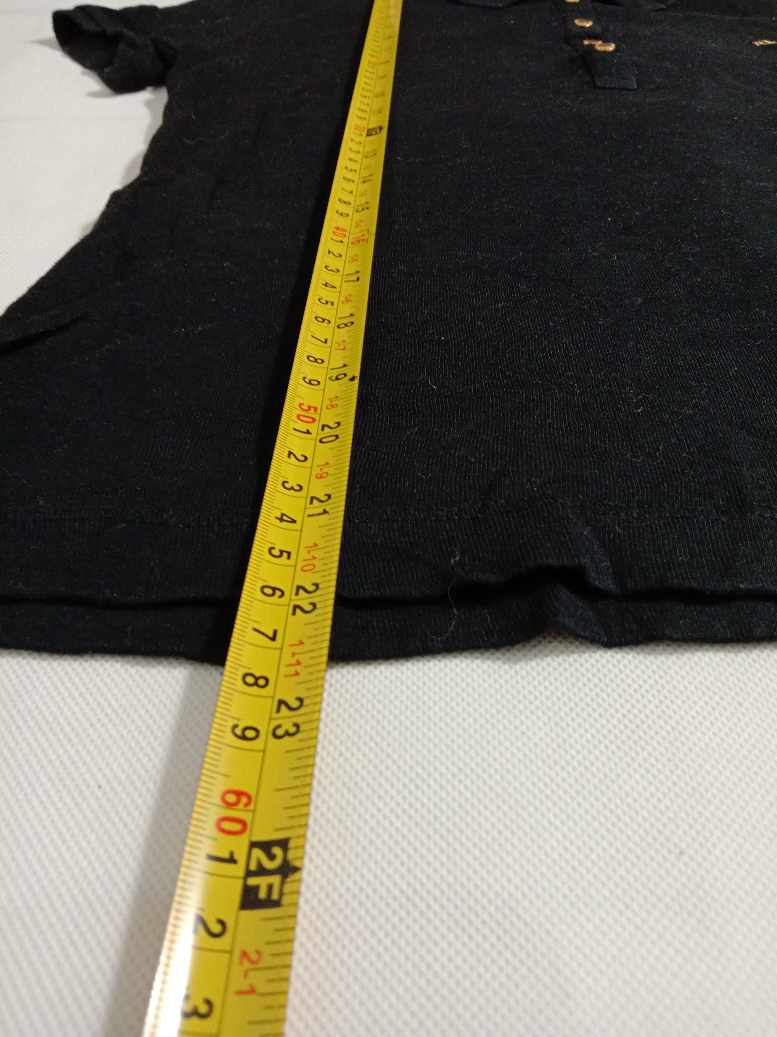 Designer RLL Ralph Lauren Polo Shirt Black Tee Size S / US 4 / IT 40 - 7 Thumbnail