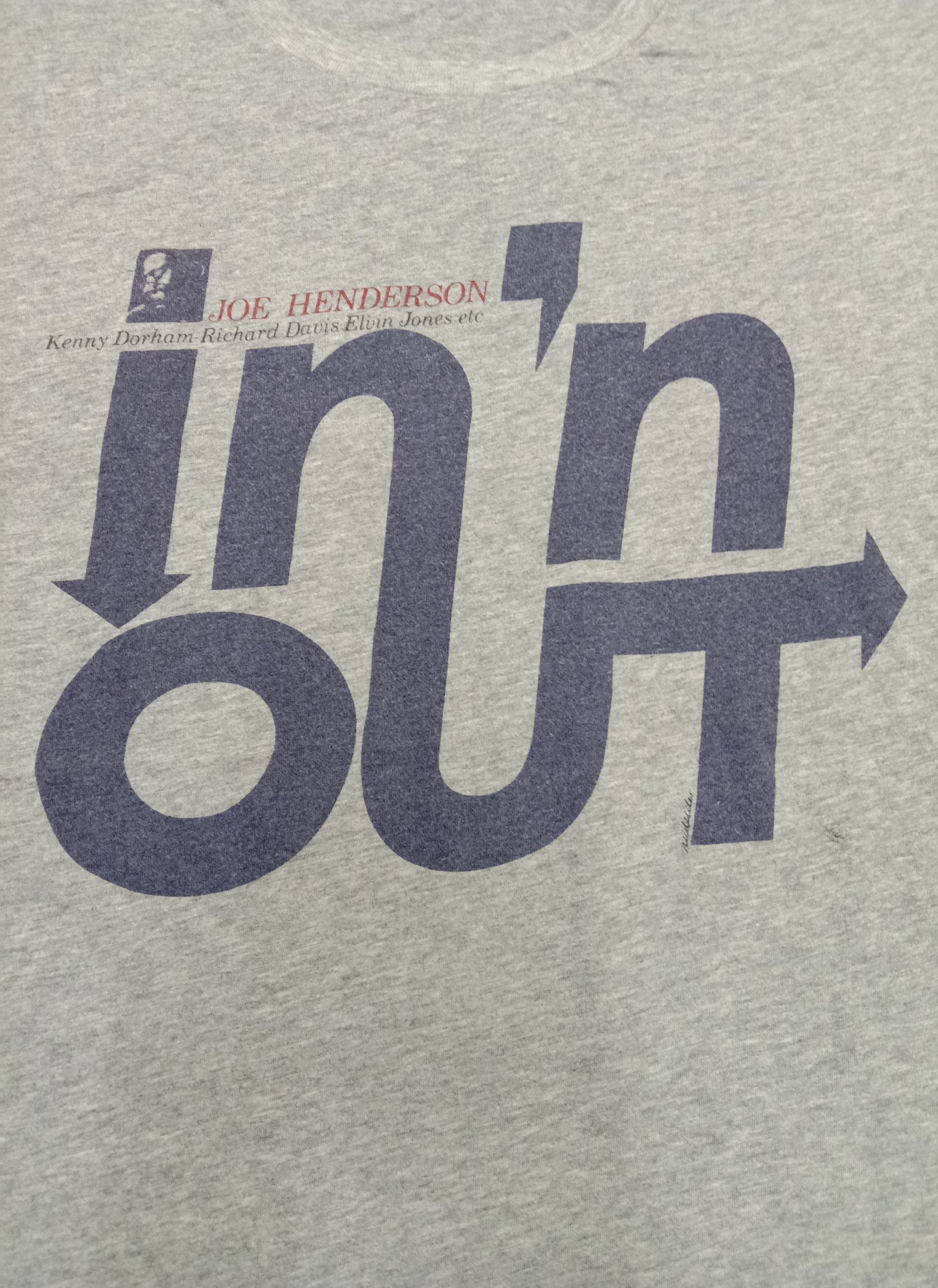 Band Tees Joe Henderson American Saxophonist In N Out Tee Size US L / EU 52-54 / 3 - 2 Thumbnail