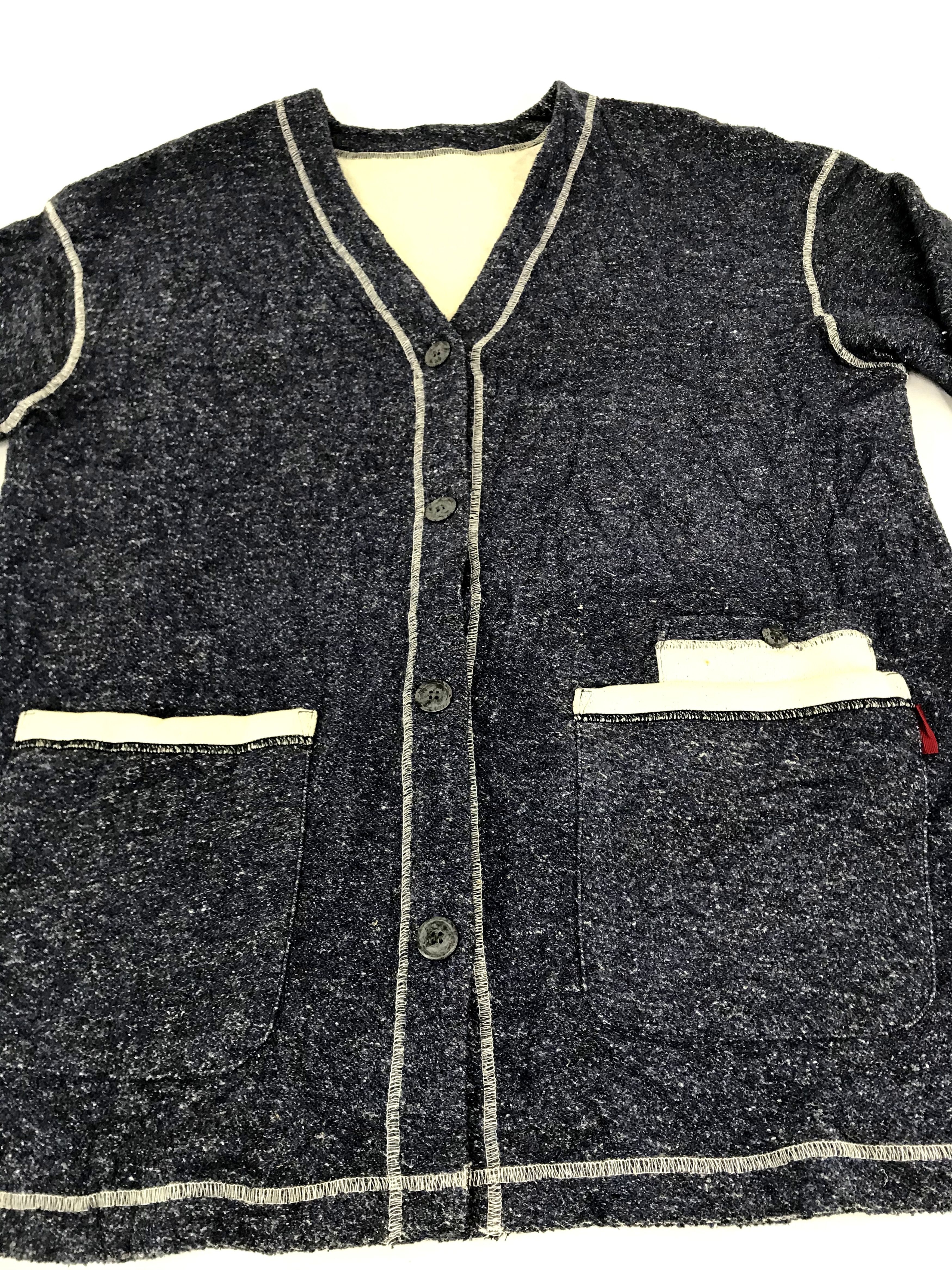 Other Vintage Cardigan Sweatshirt Jacket Padded Size US L / EU 52-54 / 3 - 2 Thumbnail