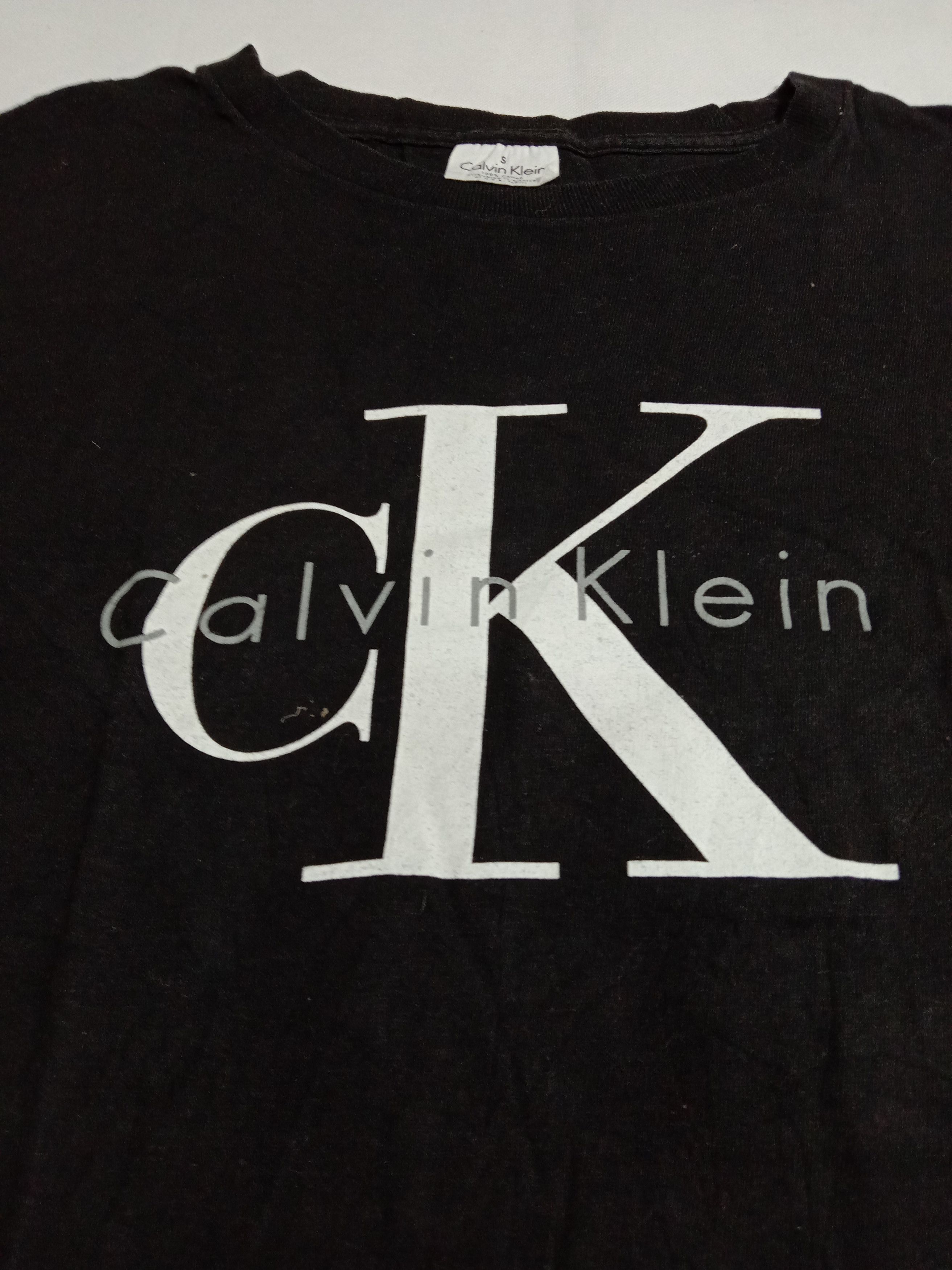 Calvin Klein Vintage Calvin Klein Logo Men's Tee Size US S / EU 44-46 / 1 - 2 Thumbnail