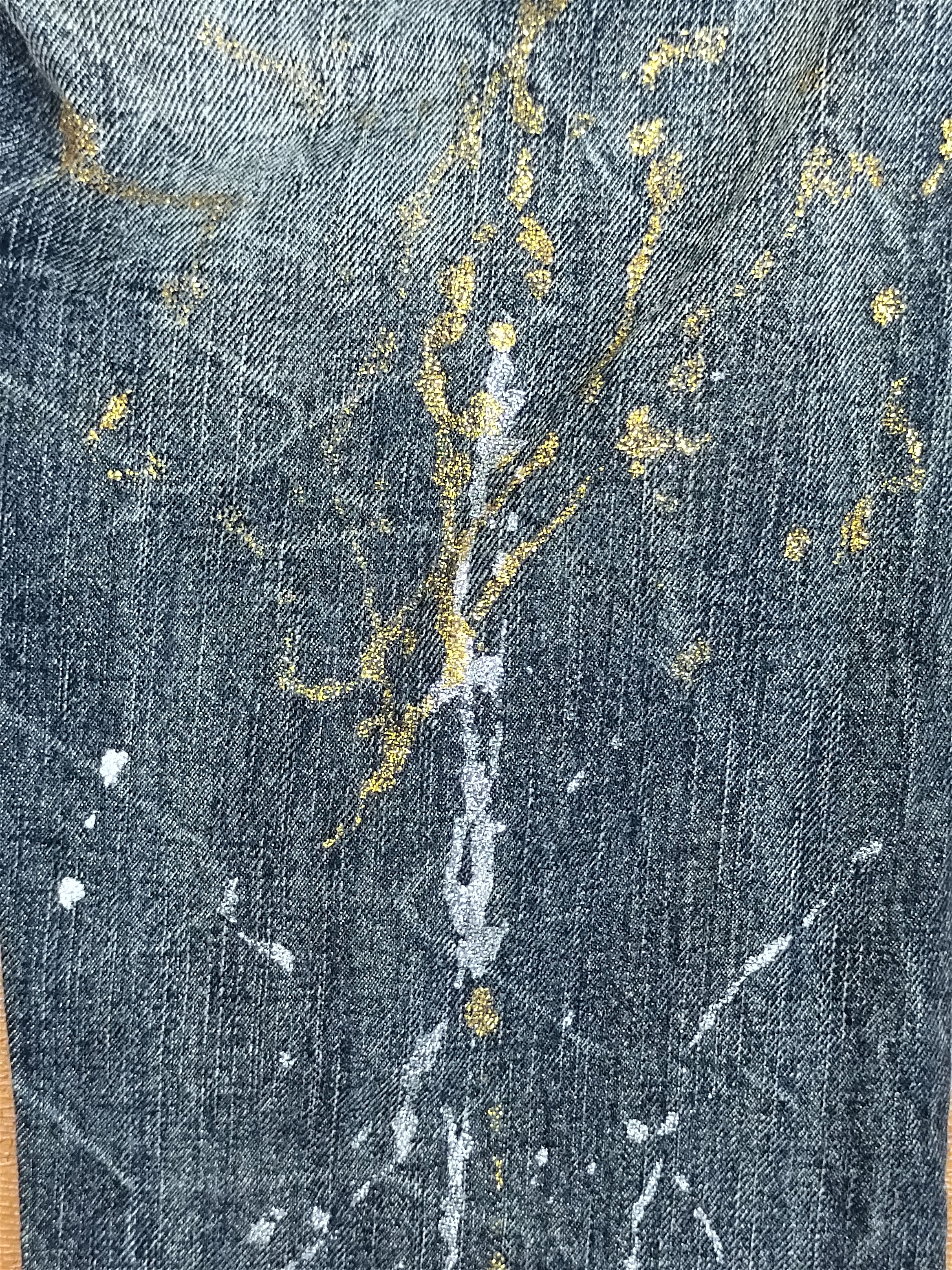 Hysteric Glamour Flared Jeans Kui Japan Clawmark Distress Faded Denim Bootcut Size US 30 / EU 46 - 12 Thumbnail