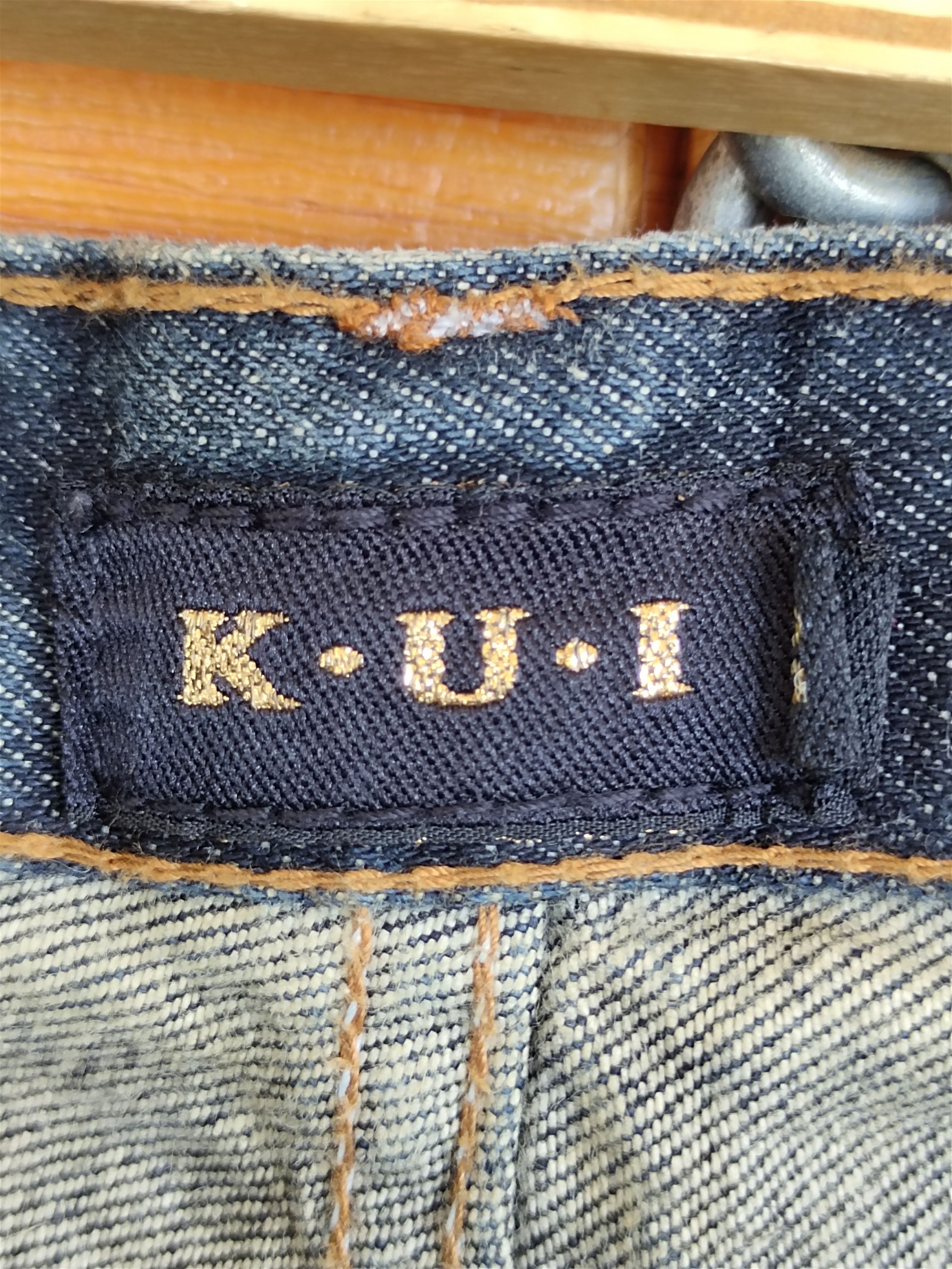 Hysteric Glamour Flared Jeans Kui Japan Clawmark Distress Faded Denim Bootcut Size US 30 / EU 46 - 17 Thumbnail
