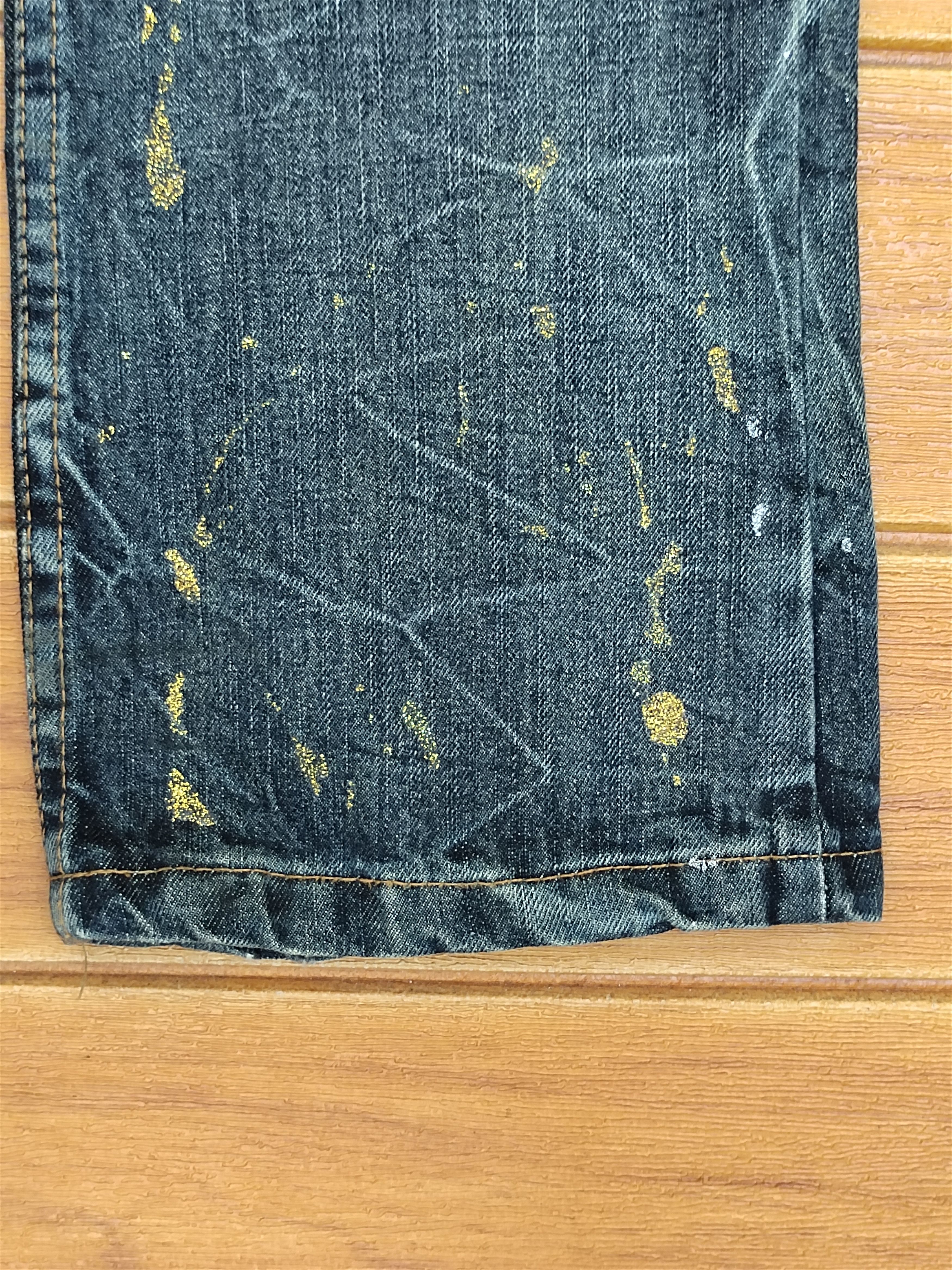 Hysteric Glamour Flared Jeans Kui Japan Clawmark Distress Faded Denim Bootcut Size US 30 / EU 46 - 6 Thumbnail