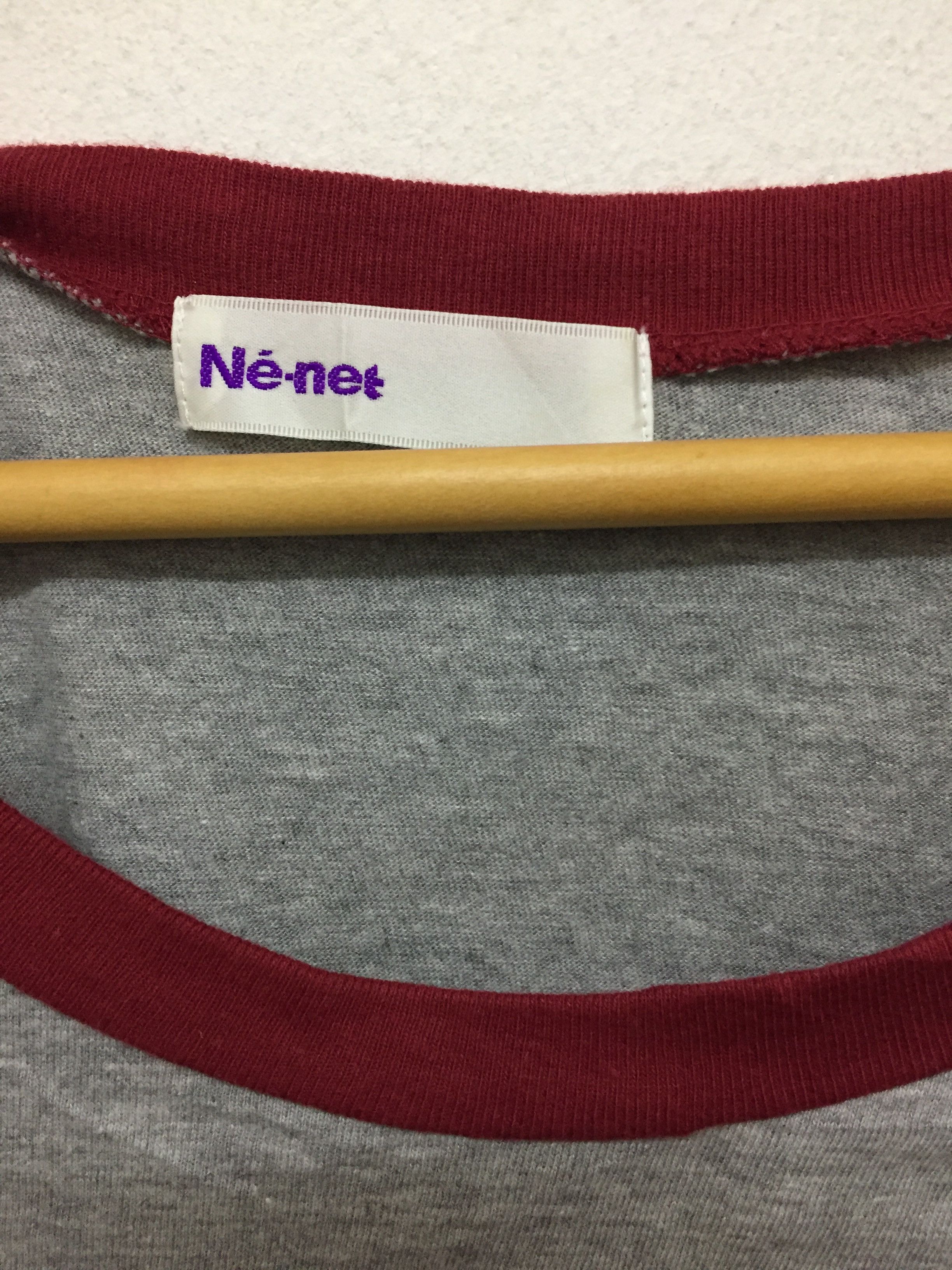 Ne-Net Ne Net By Issey Miyake mustache raglan shirt Size M / US 6-8 / IT 42-44 - 6 Thumbnail