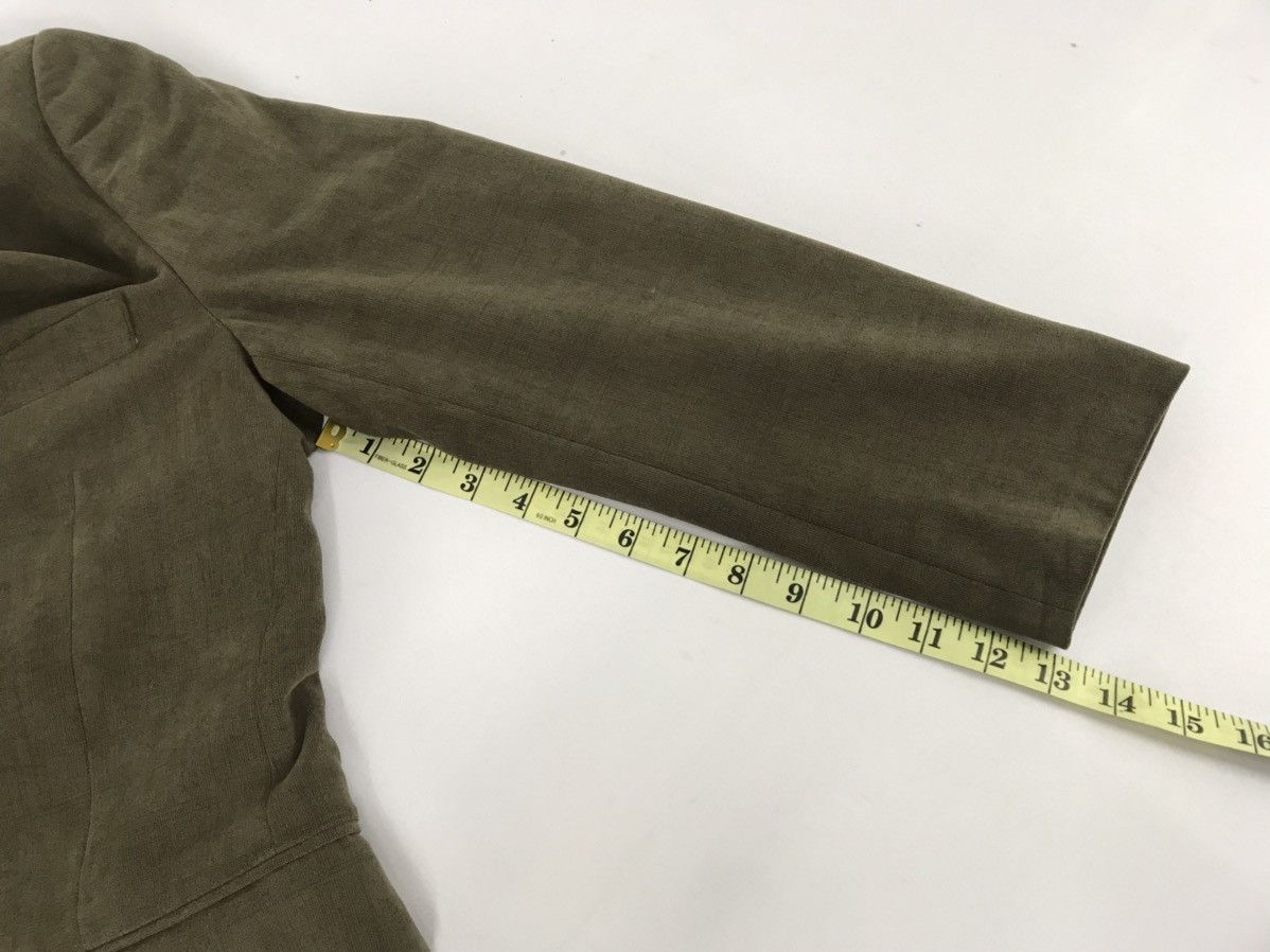 Kansai Yamamoto Kansai Yamamoto Thick Blazer Coat Jacket Design Work Wear Size 40R - 11 Thumbnail