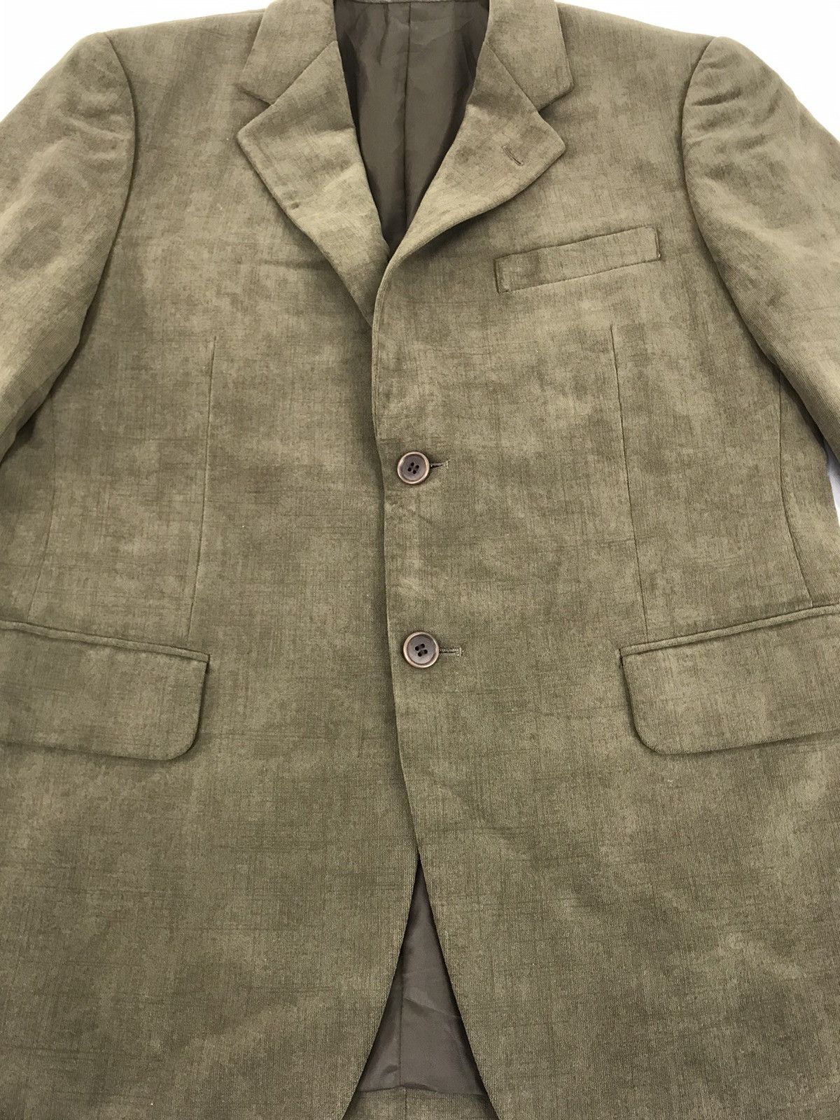 Kansai Yamamoto Kansai Yamamoto Thick Blazer Coat Jacket Design Work Wear Size 40R - 2 Thumbnail