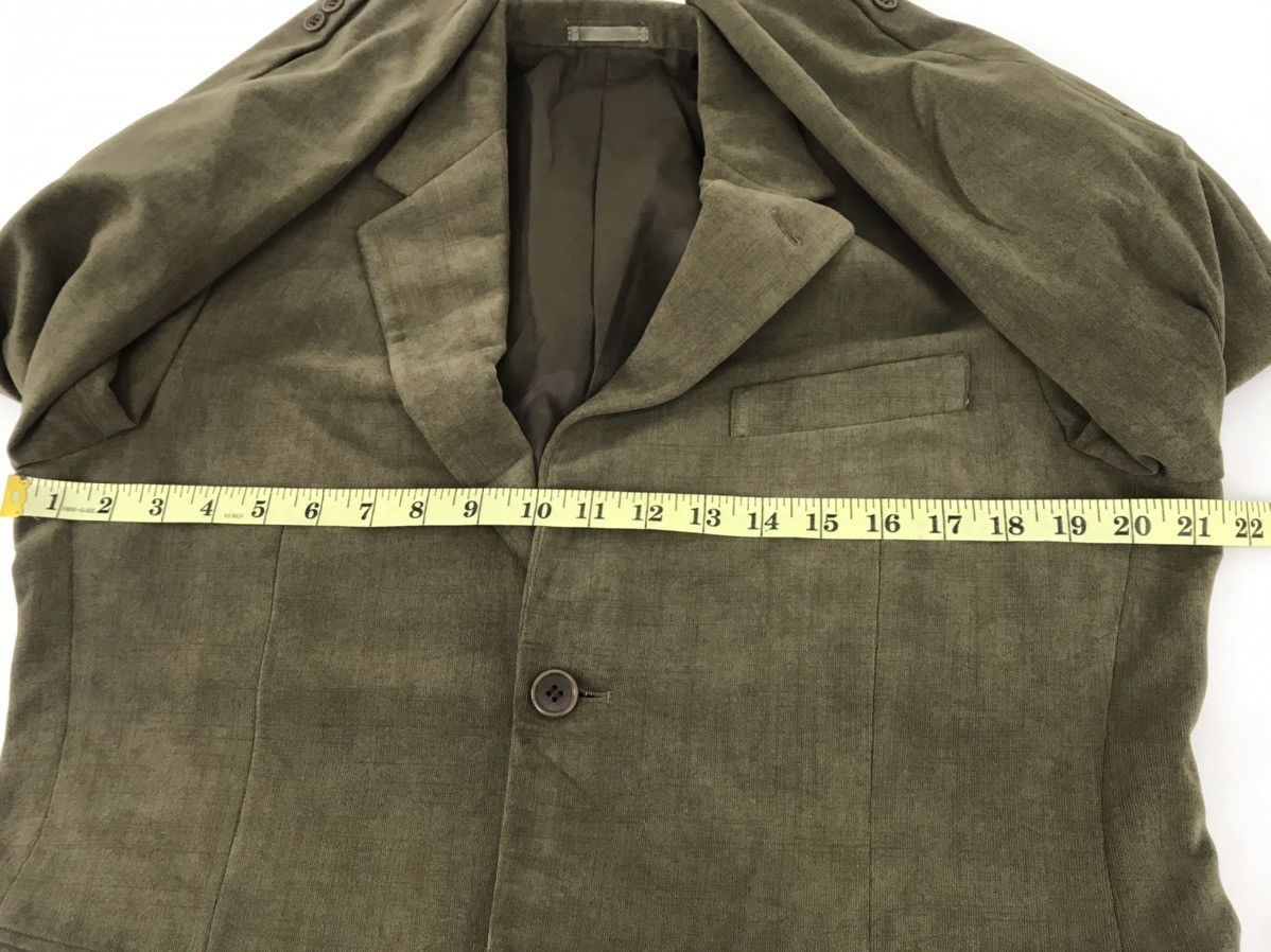 Kansai Yamamoto Kansai Yamamoto Thick Blazer Coat Jacket Design Work Wear Size 40R - 9 Thumbnail