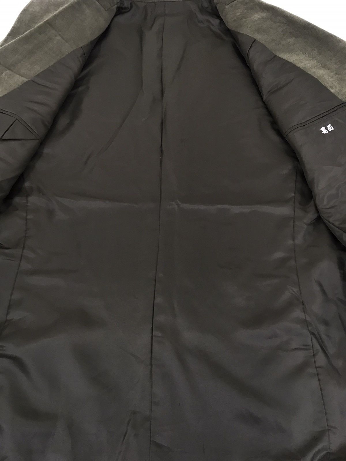 Kansai Yamamoto Kansai Yamamoto Thick Blazer Coat Jacket Design Work Wear Size 40R - 3 Thumbnail