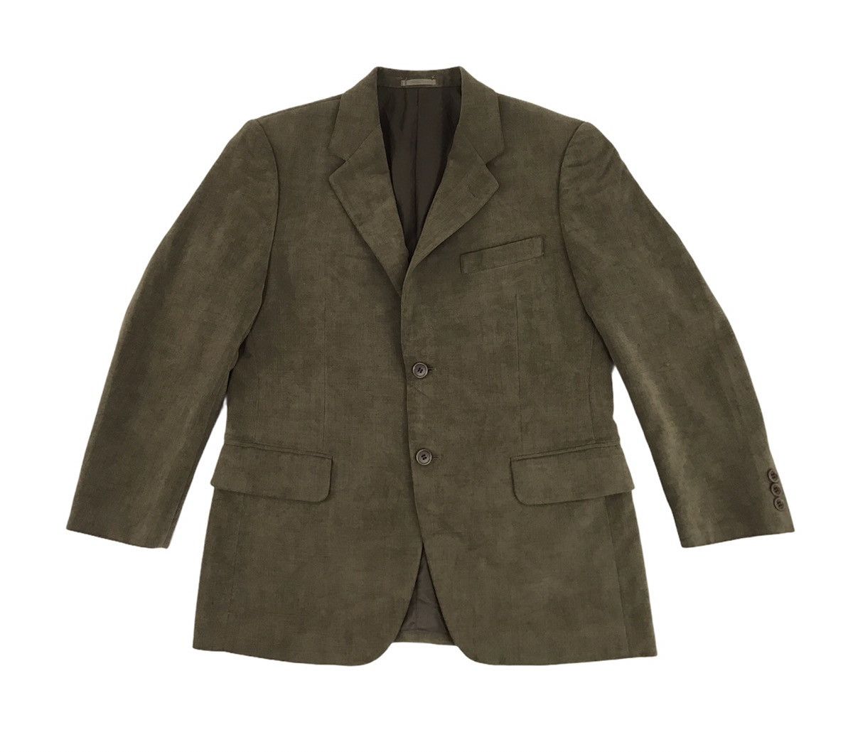Kansai Yamamoto Kansai Yamamoto Thick Blazer Coat Jacket Design Work Wear Size 40R - 1 Thumbnail