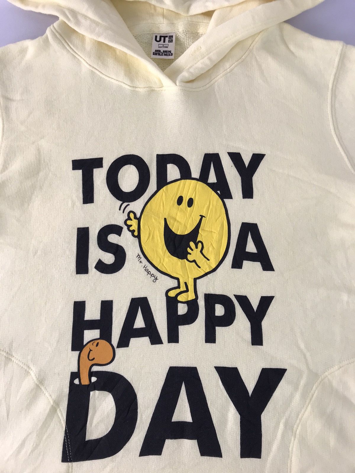Cartoon Network Mr. Men Little Miss Smiley Face Hoodie Zip Up Jacket Size M / US 6-8 / IT 42-44 - 3 Thumbnail