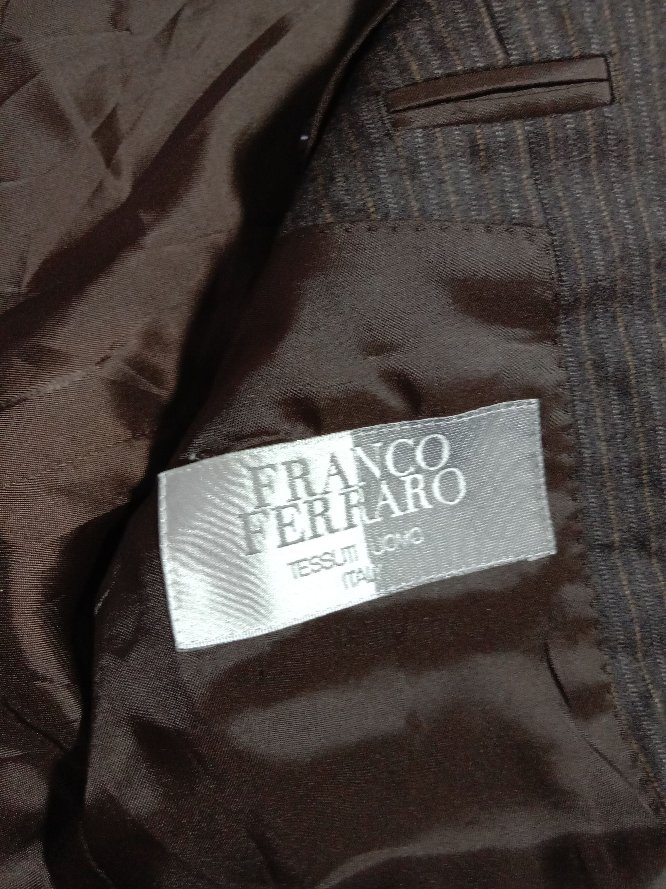 Franco Ferrari Jacket Blazer Coat Franco Ferraro Italy Size 40R - 3 Thumbnail