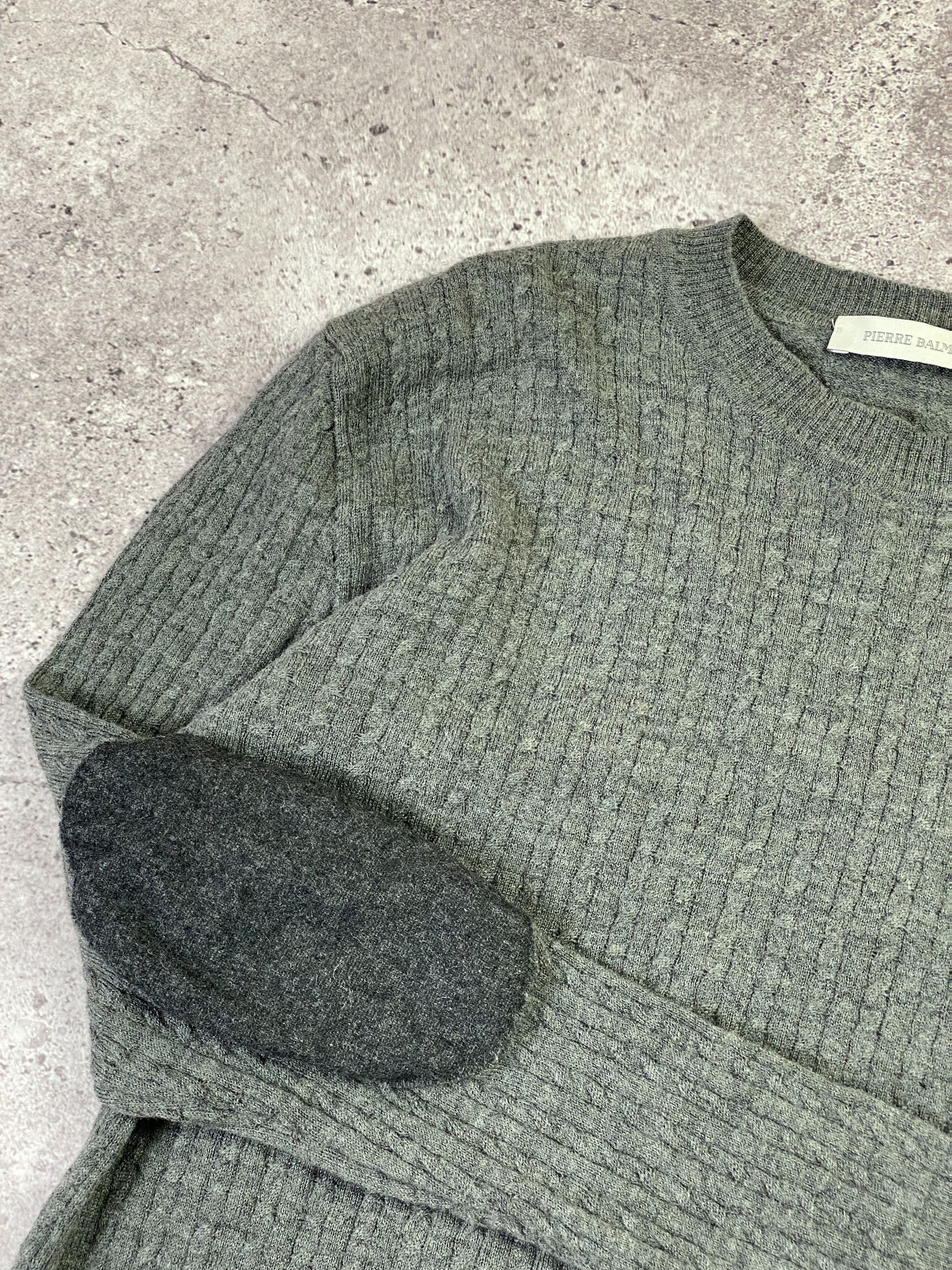 Balmain × Pierre Balmain VINTAGE PIERRE BALMAIN PARIS WOOL KNITTED SWEATER Size US S / EU 44-46 / 1 - 3 Thumbnail