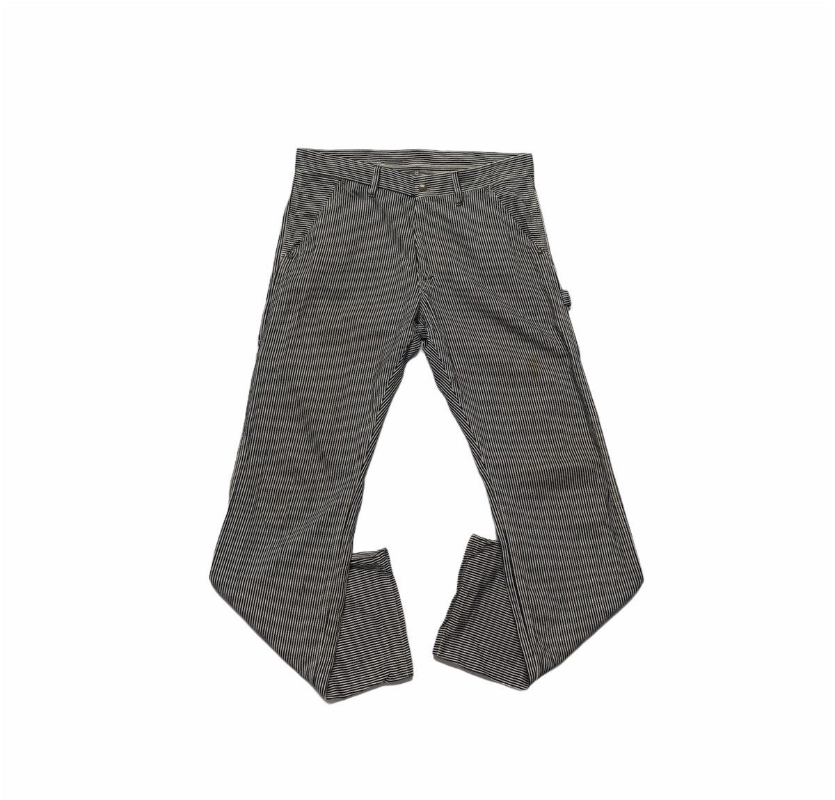Vintage OshKosh Classic 34x32 Hickory Stripe Workwear Pants