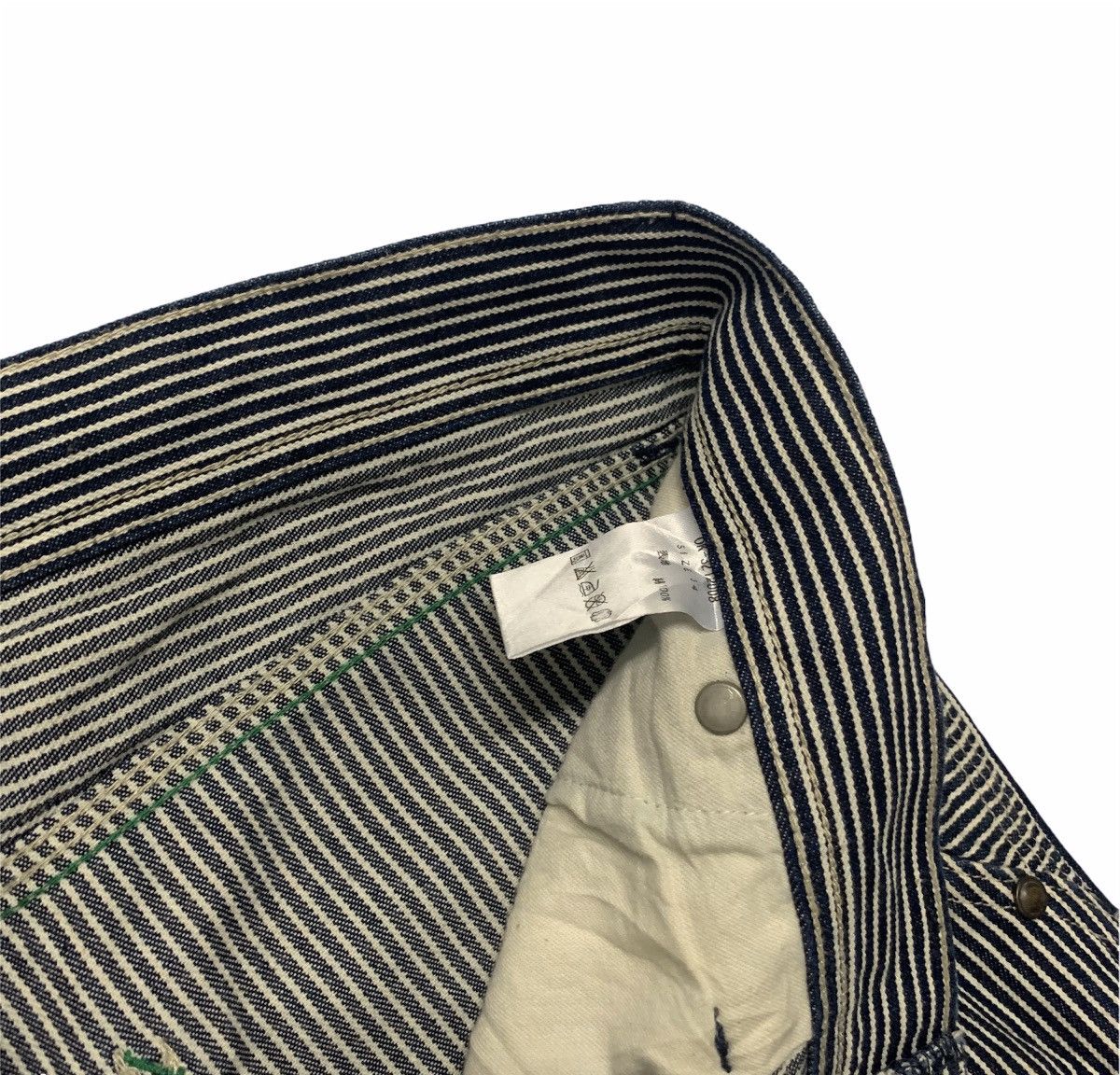 OVER THE STRiPES × Oshkosh × Vintage Vintage OshKosh Classic 34x32 Hickory Stripe Workwear Pants Size US 34 / EU 50 - 11 Thumbnail