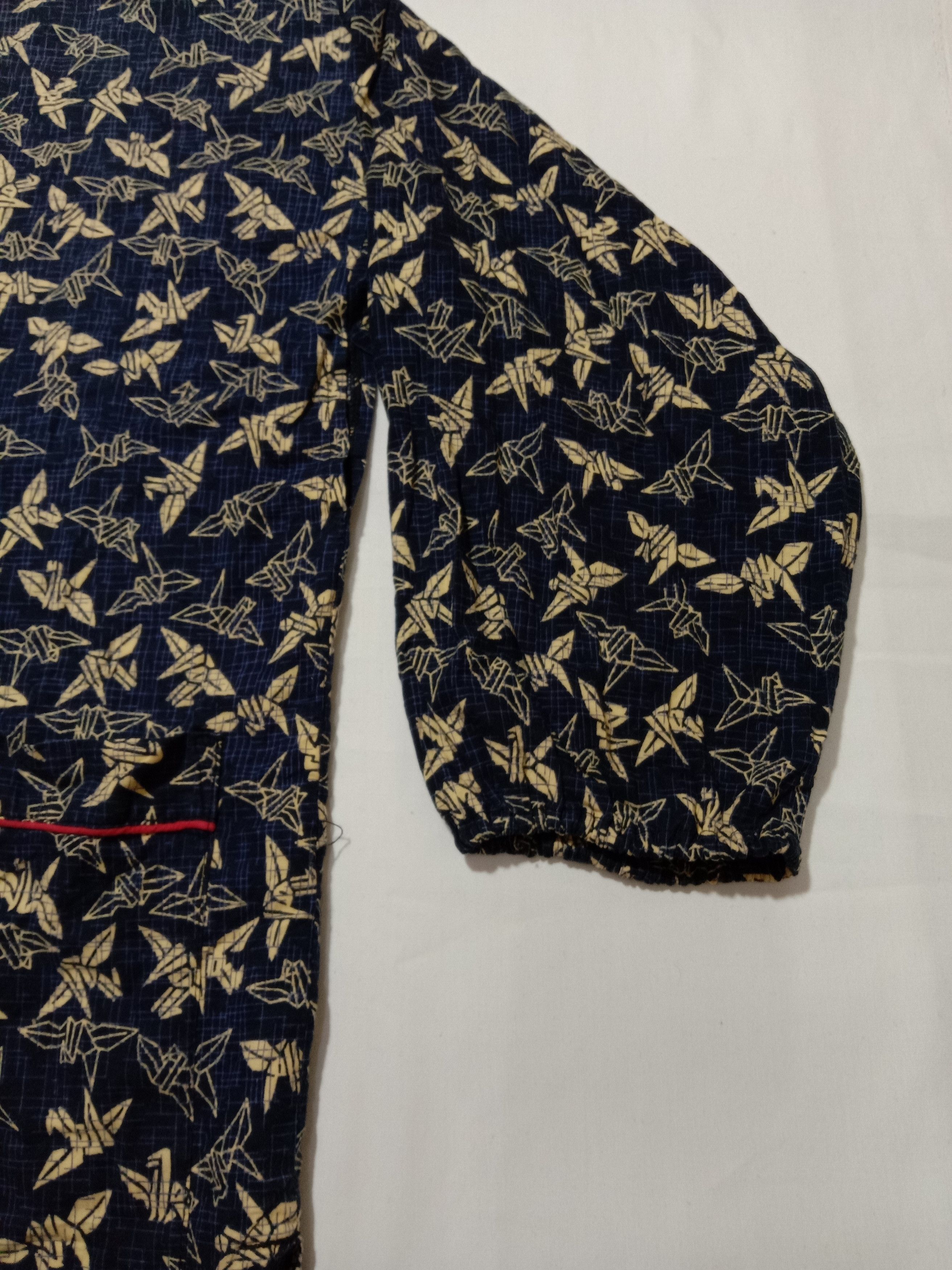 Edition Japan Noragi Robe Kimono Haori Cardigan Happi Jacket Origami art Size L / US 10 / IT 46 - 5 Thumbnail