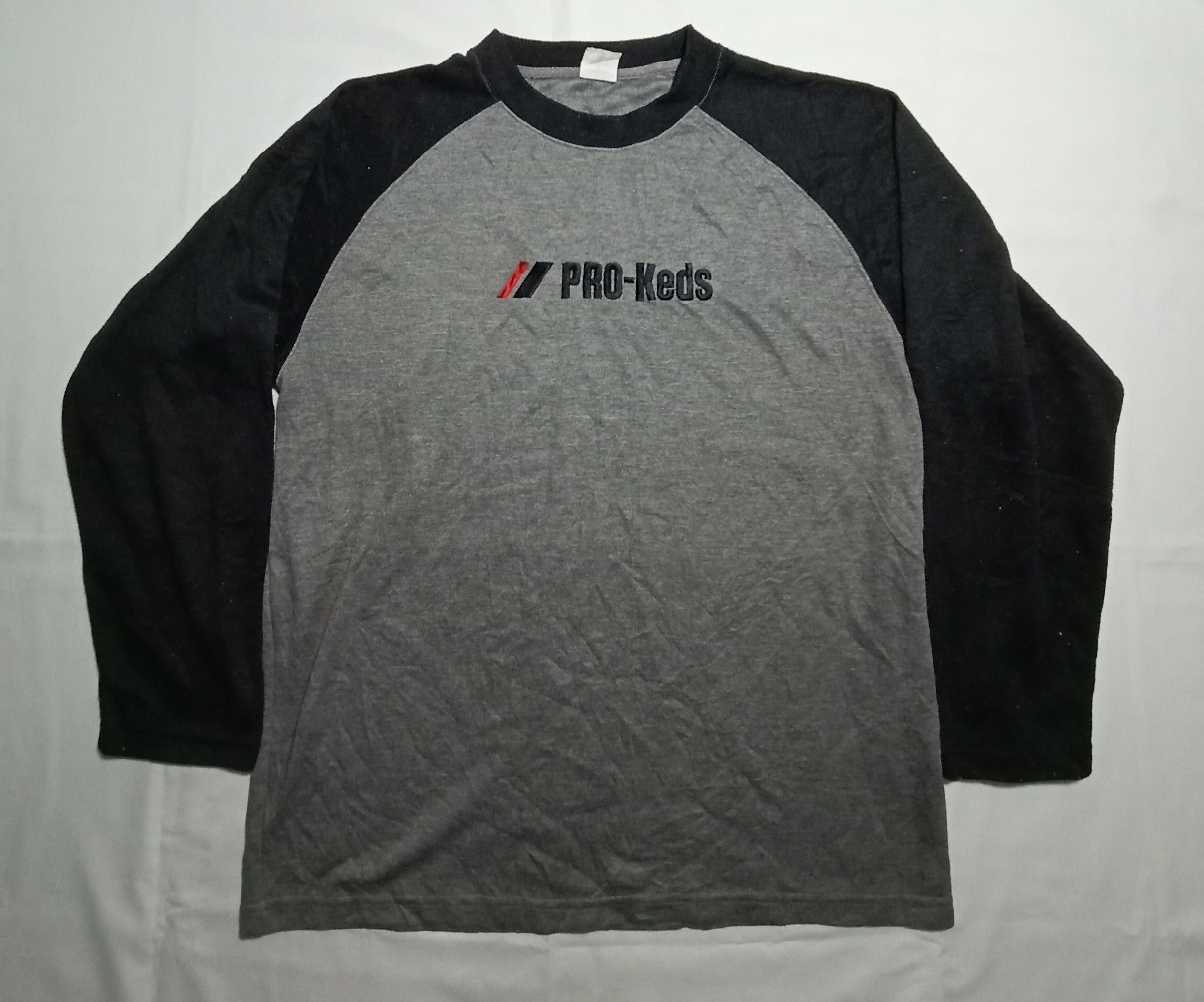 image of Pro Keds Raglan Long Sleeve Tee, Men's (Size Medium)