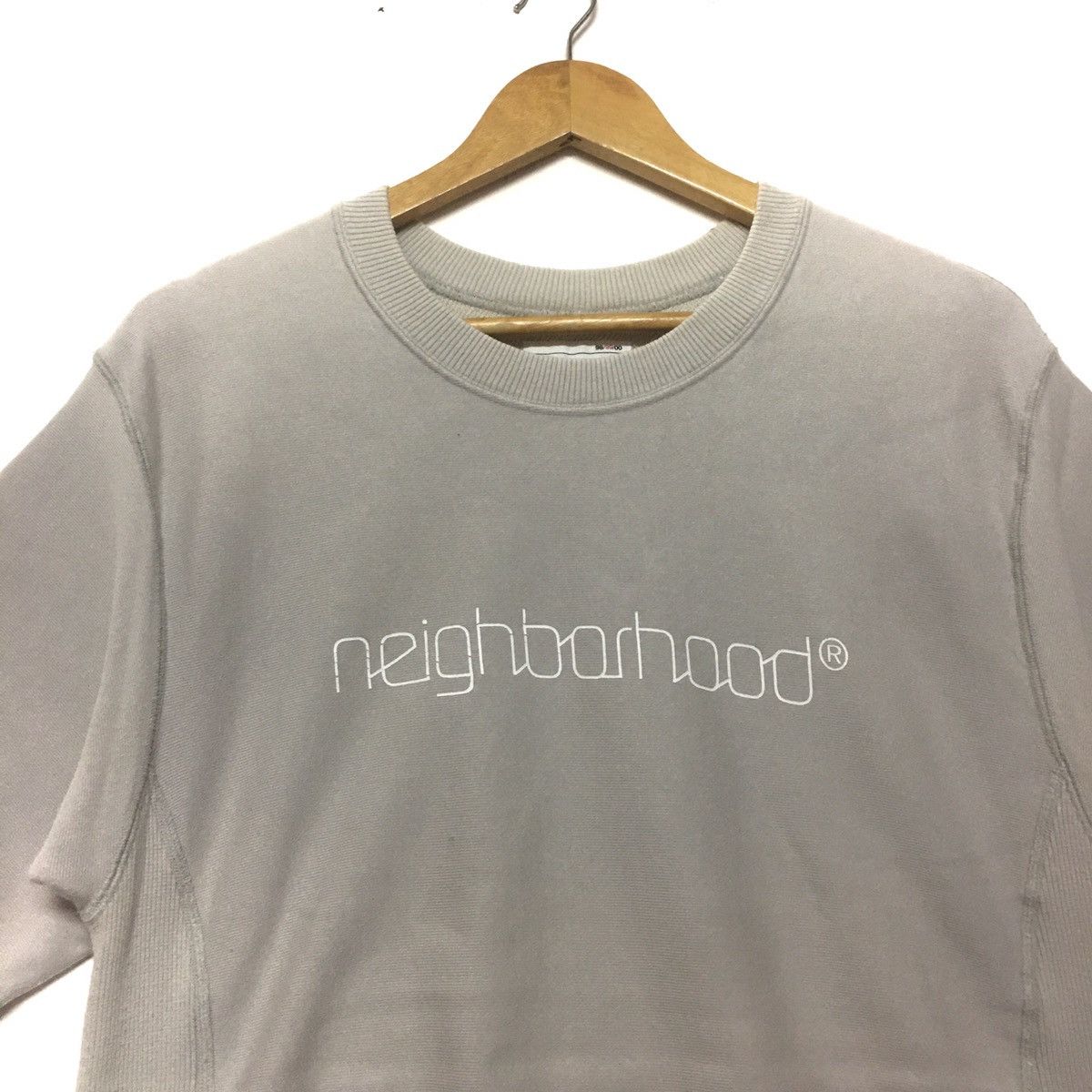 Japanese Brand × Neighborhood Neighborhood T-Shirt Crewneck Big Logo Neighborhood Size US M / EU 48-50 / 2 - 2 Thumbnail