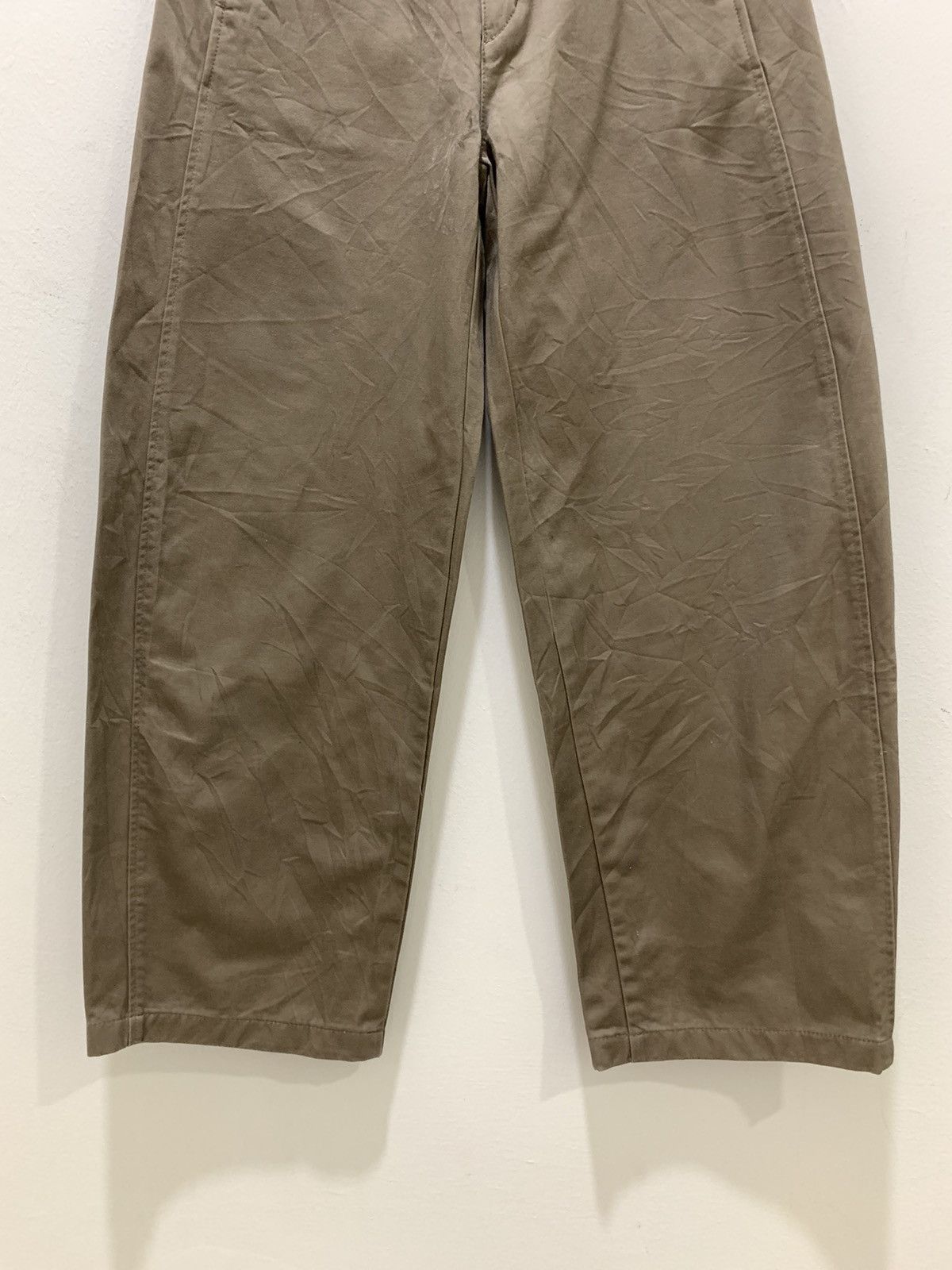 Jun Takahashi × Undercover × Uniqlo UNIQLO UNDERCOVER Vintag Casual Workwear Trouser Slack Pant Size US 26 / EU 42 - 5 Thumbnail